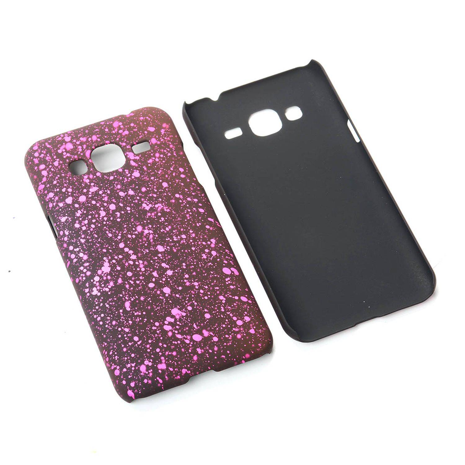 Samsung Galaxy J3 (2016) Handyhülle Backcover Schwarz