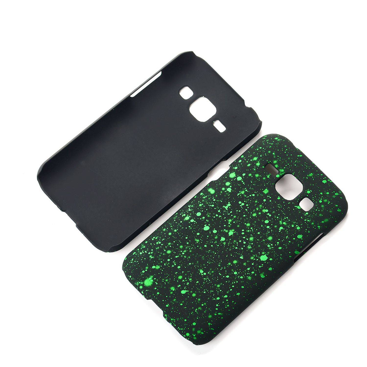 Samsung Galaxy J1 (2015) Handyhülle Backcover Schwarz