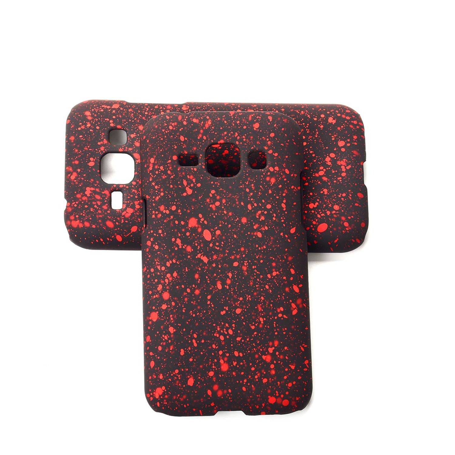 Samsung Galaxy J1 (2015) Handyhülle Backcover Schwarz