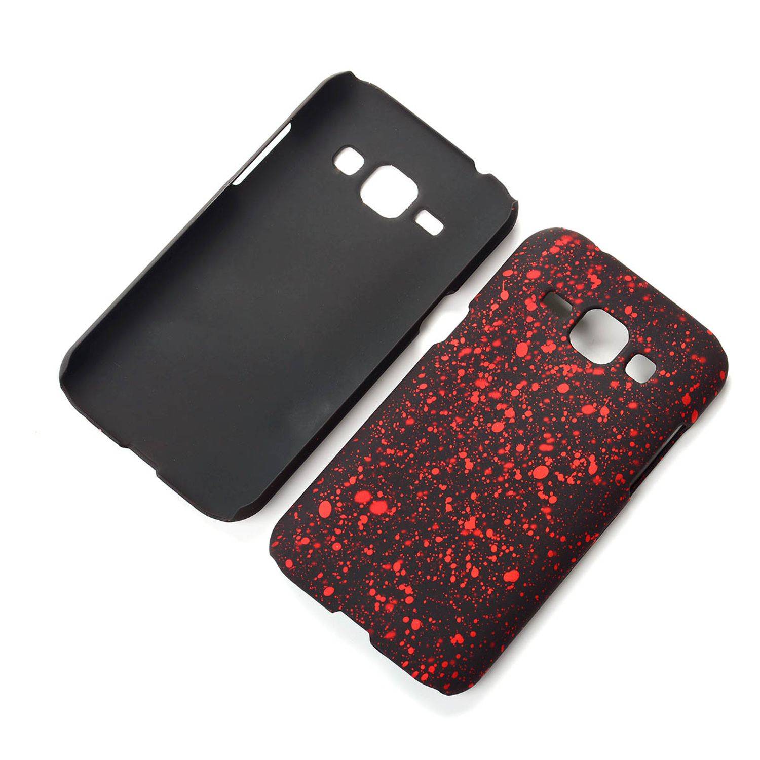 Samsung Galaxy J1 (2015) Handyhülle Backcover Schwarz