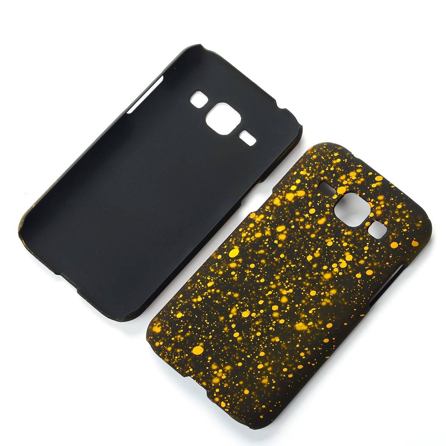 Samsung Galaxy J1 (2015) Handyhülle Backcover Schwarz