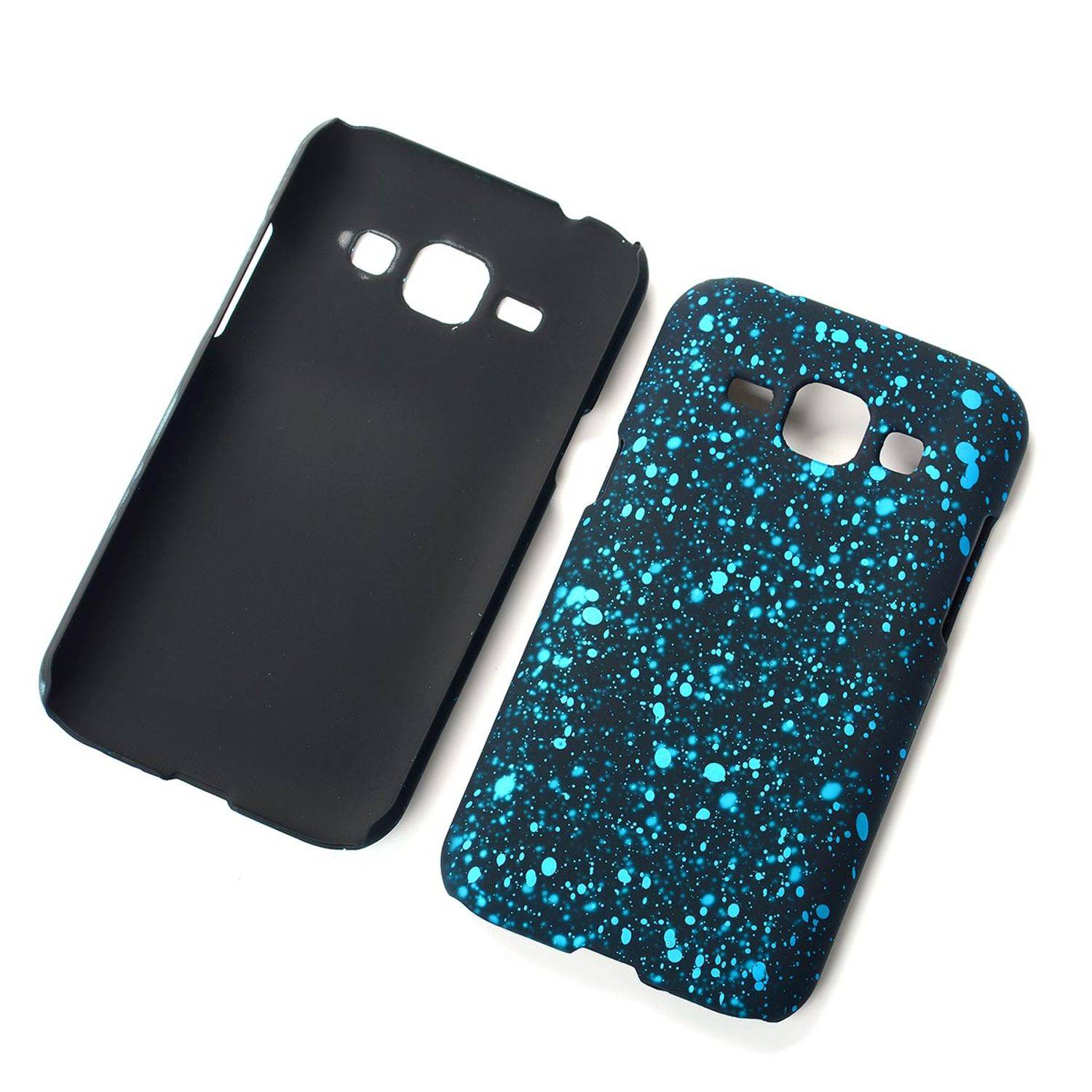 Samsung Galaxy J1 (2015) Handyhülle Backcover Schwarz