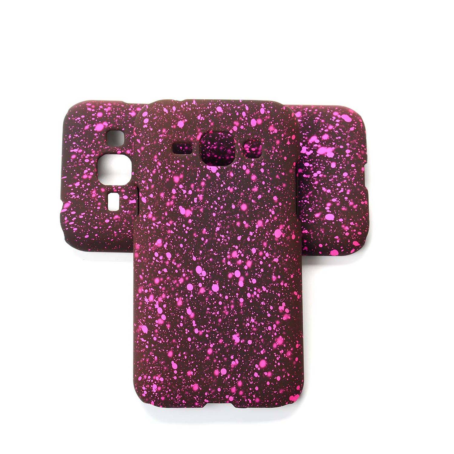 Samsung Galaxy J1 (2015) Handyhülle Backcover Schwarz
