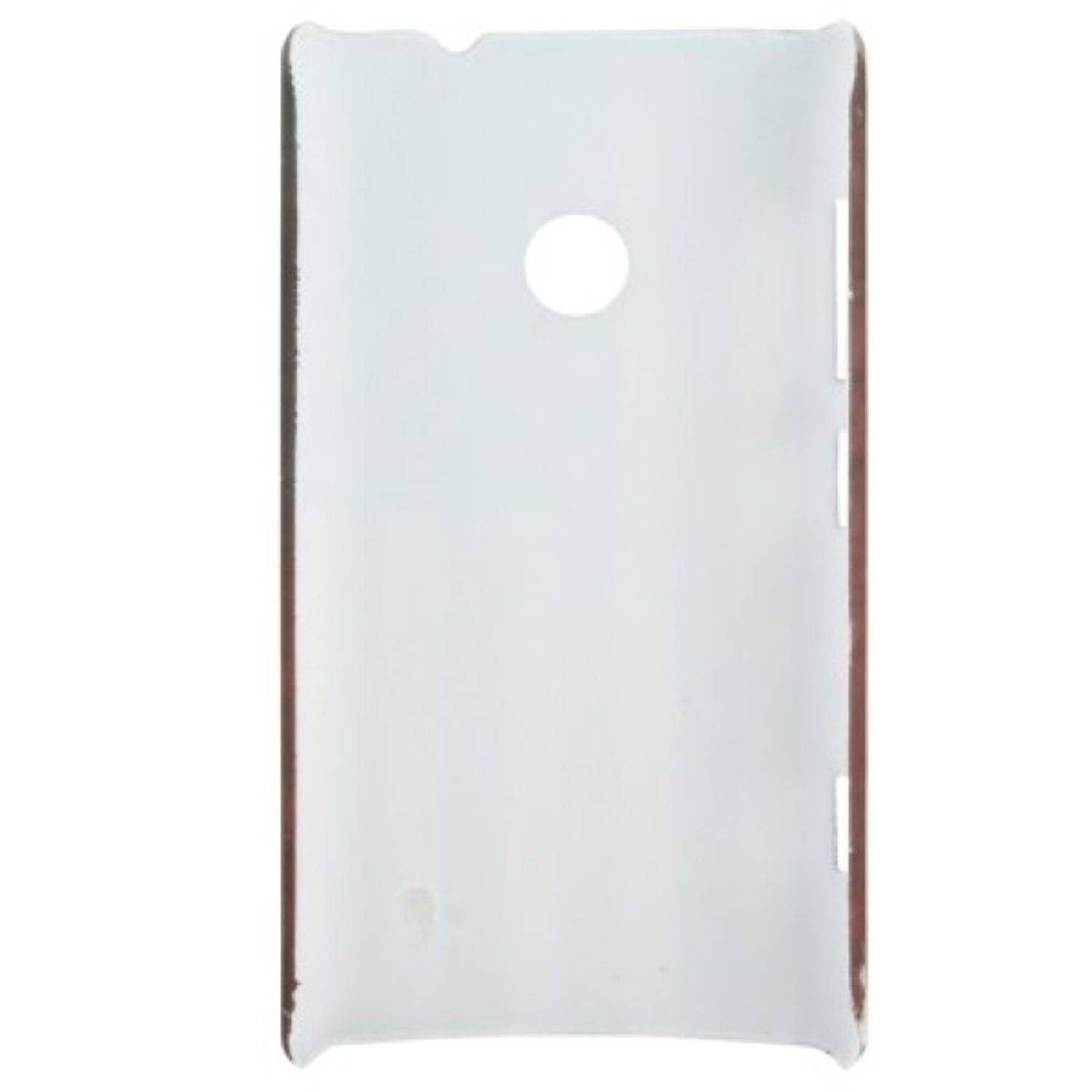 HTC One Mini Handyhülle Backcover Weiß