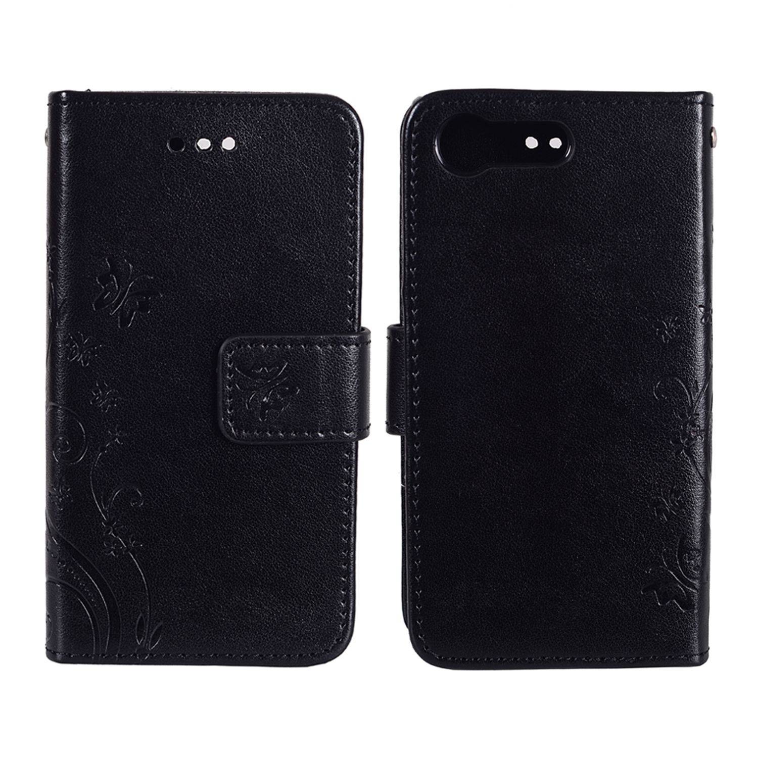 Sony Xperia X Compact Handyhülle Bookcover Schwarz