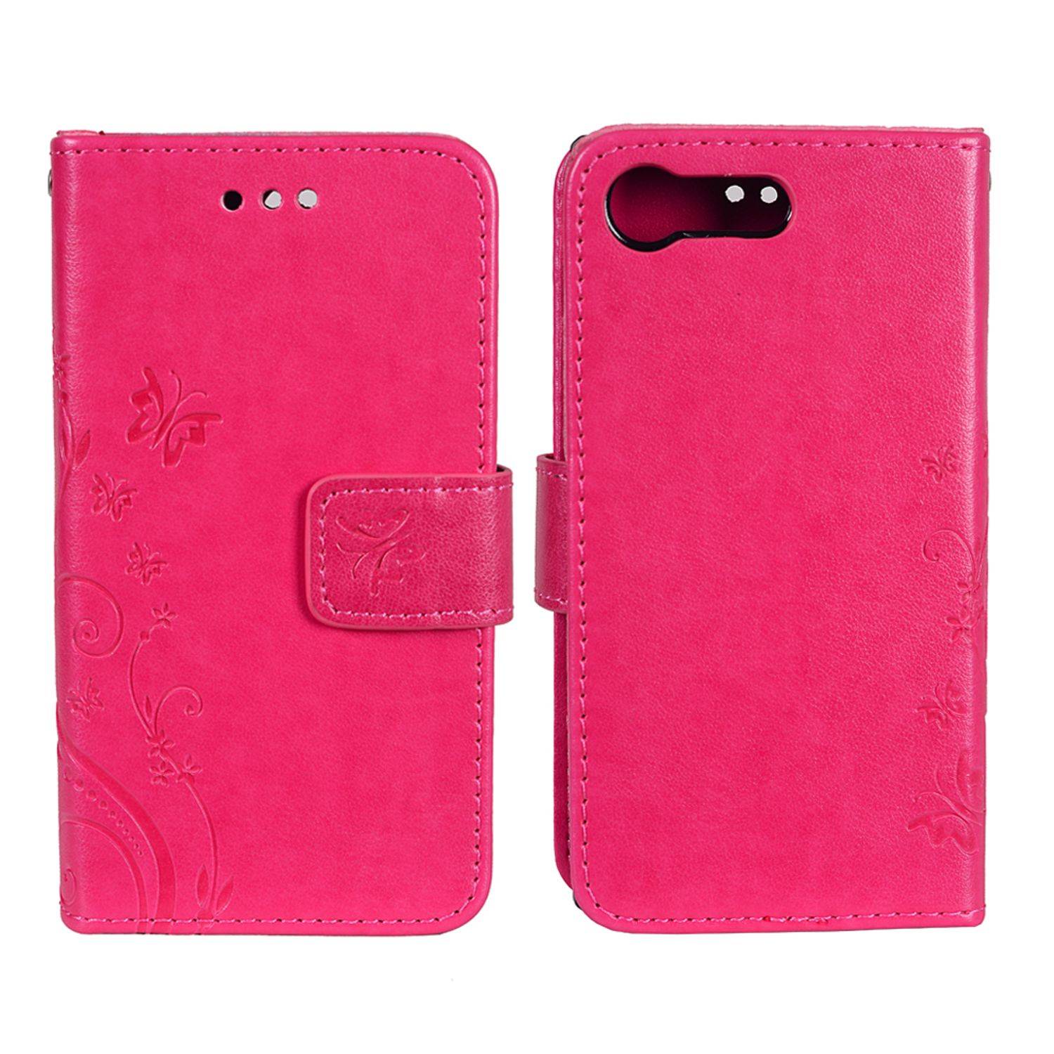 Sony Xperia X Compact Handyhülle Bookcover Rosa