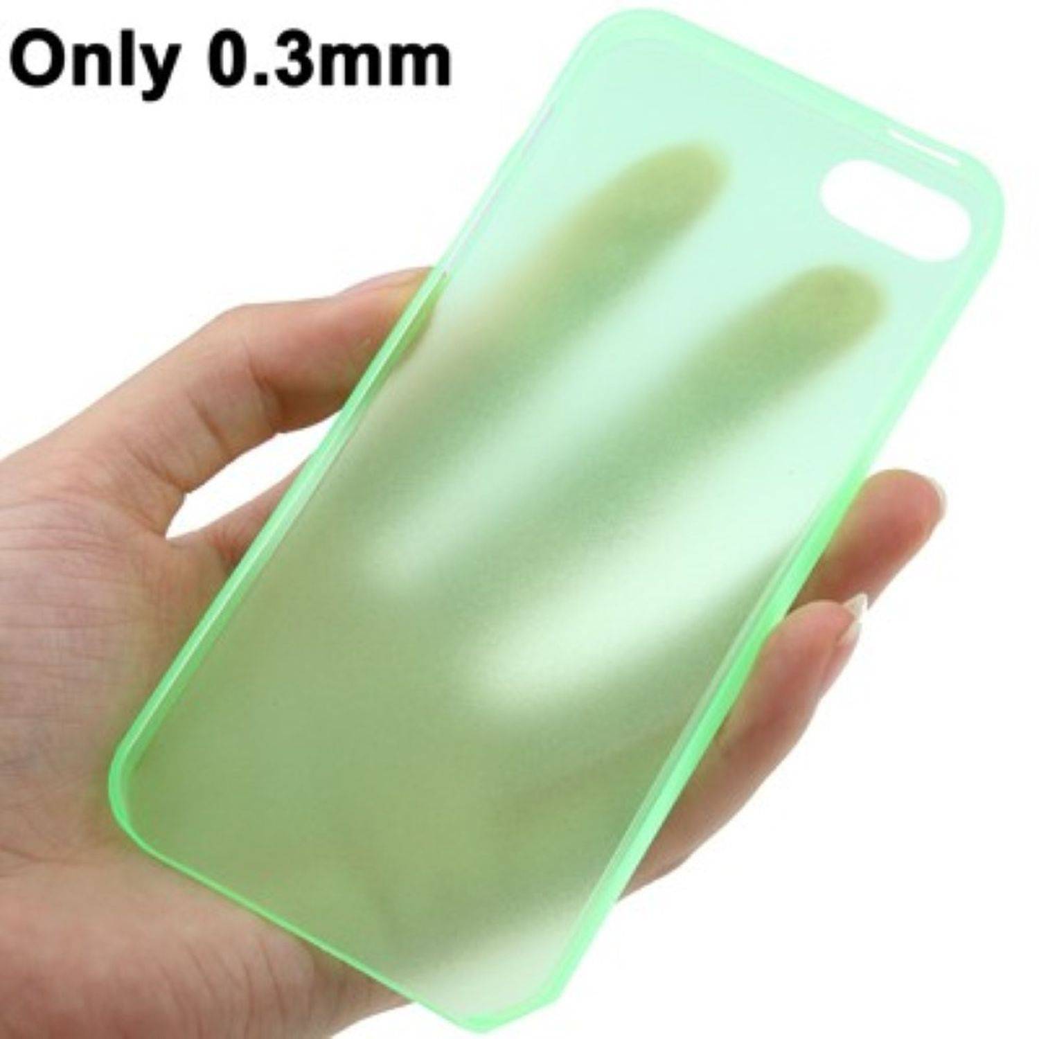 Apple iPhone 5 / 5s / SE Handyhülle Backcover Grün