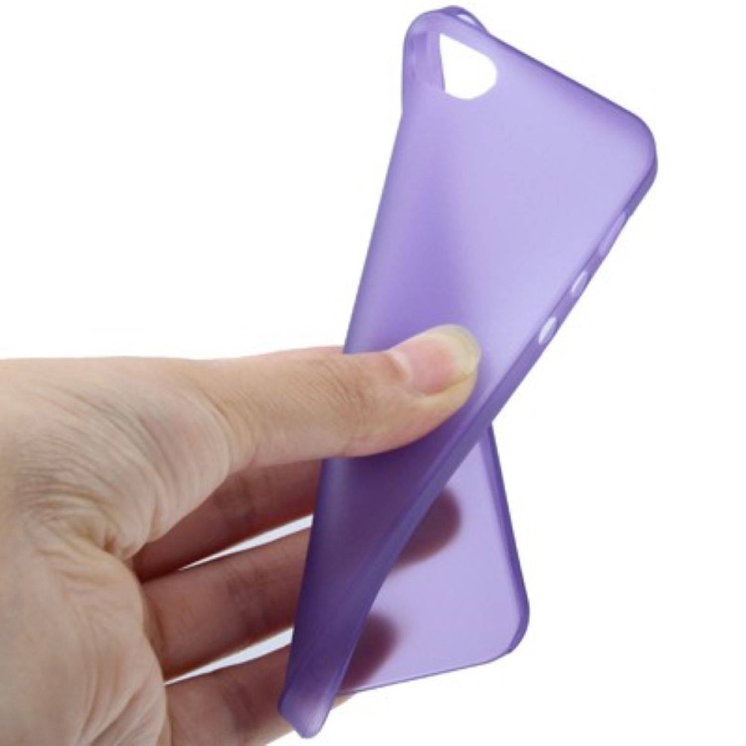 Apple iPhone 5 / 5s / SE Handyhülle Backcover Violett