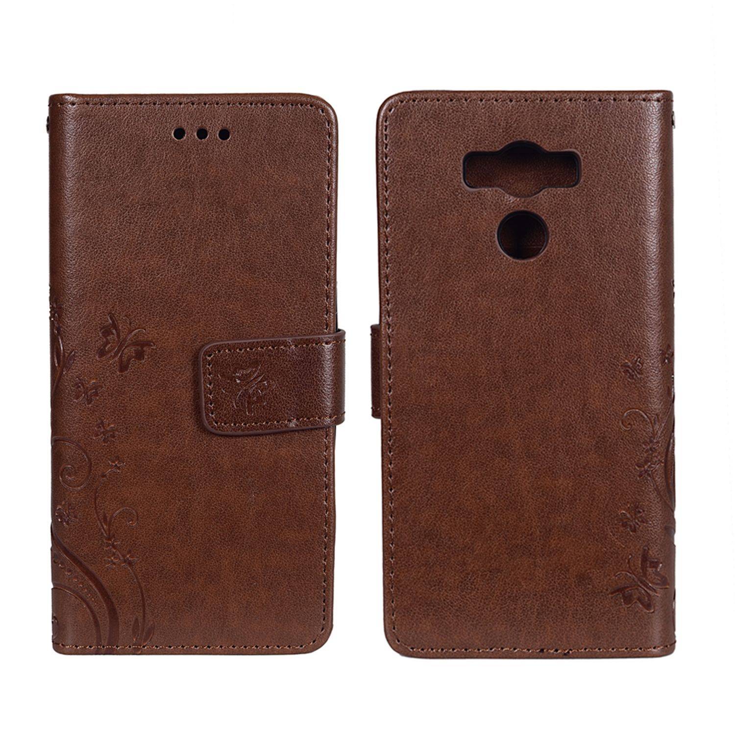 Elephone P9000 Handyhülle Bookcover Braun