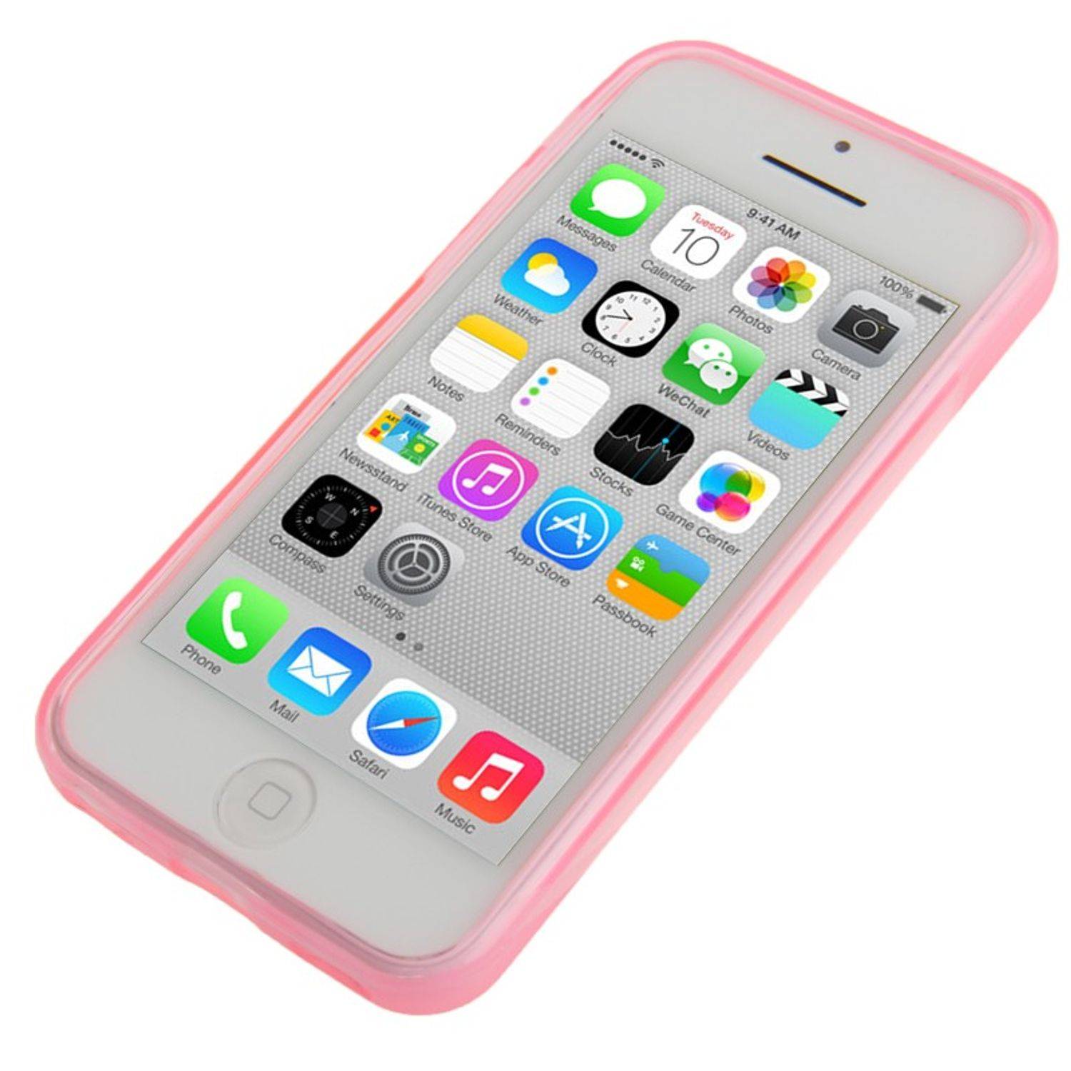 Apple iPhone 5c Handyhülle Backcover Rosa