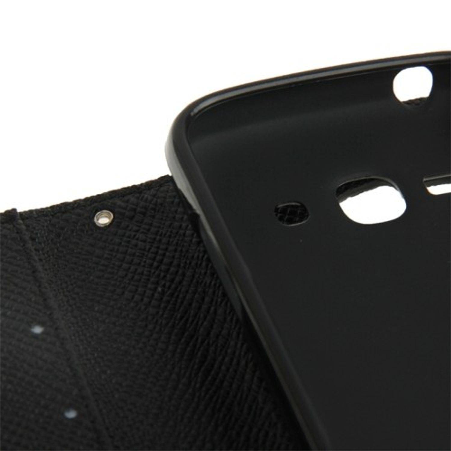 Samsung Galaxy Ace 3 Handyhülle Backcover Schwarz
