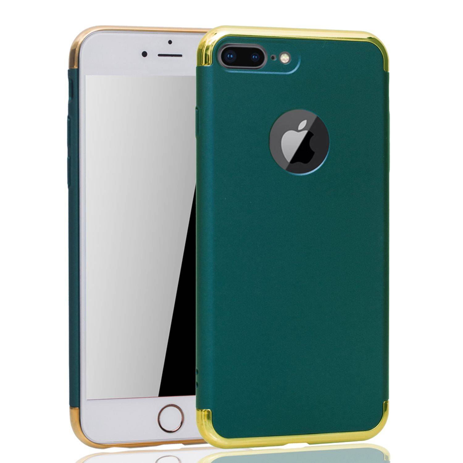 Apple iPhone 7 Plus Handyhülle Backcover Grün