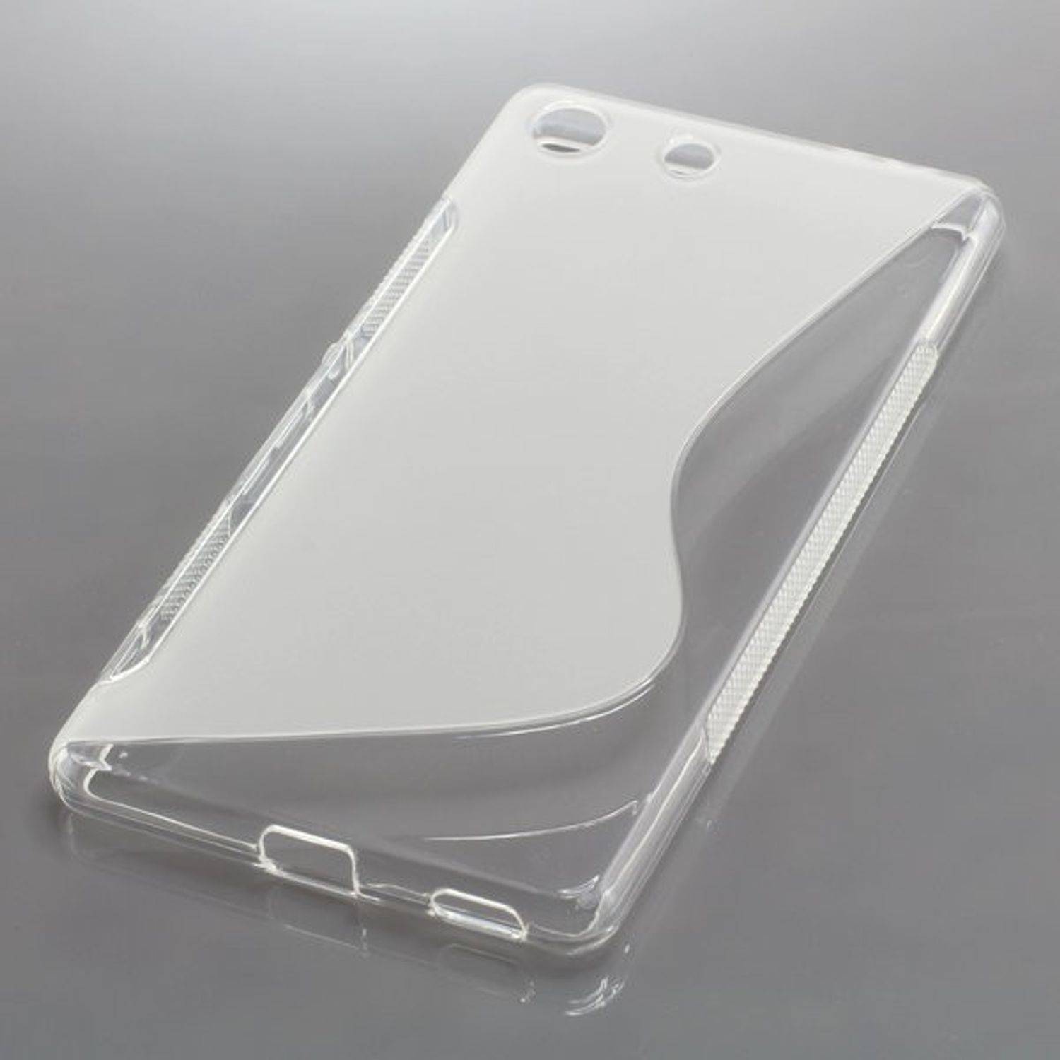 Sony Xperia M5 Handyhülle Backcover Transparent