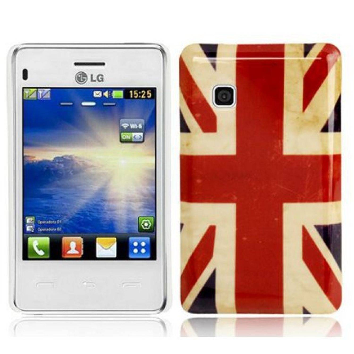 LG Optimus L7 Handyhülle Backcover Mehrfarbig