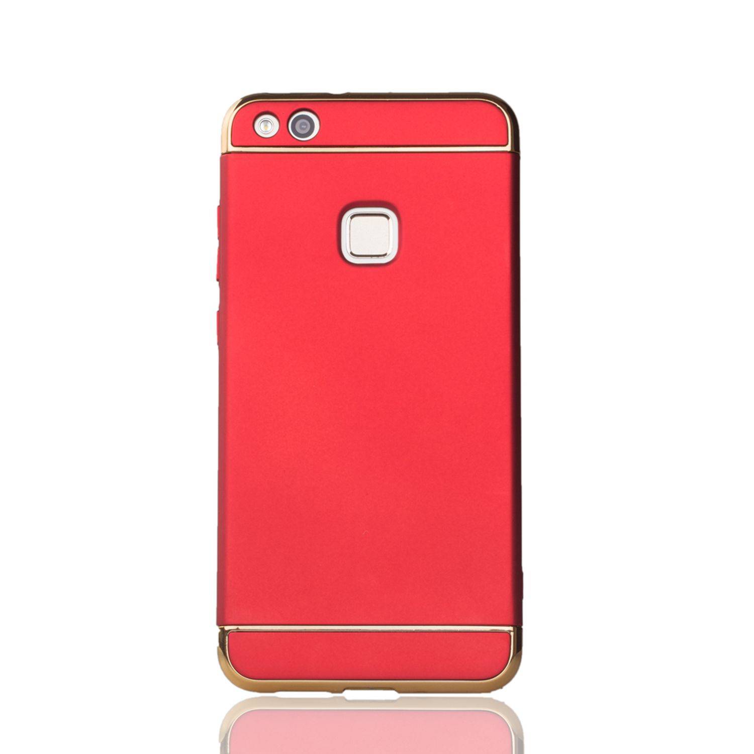 Huawei P10 Lite Handyhülle Backcover Rot