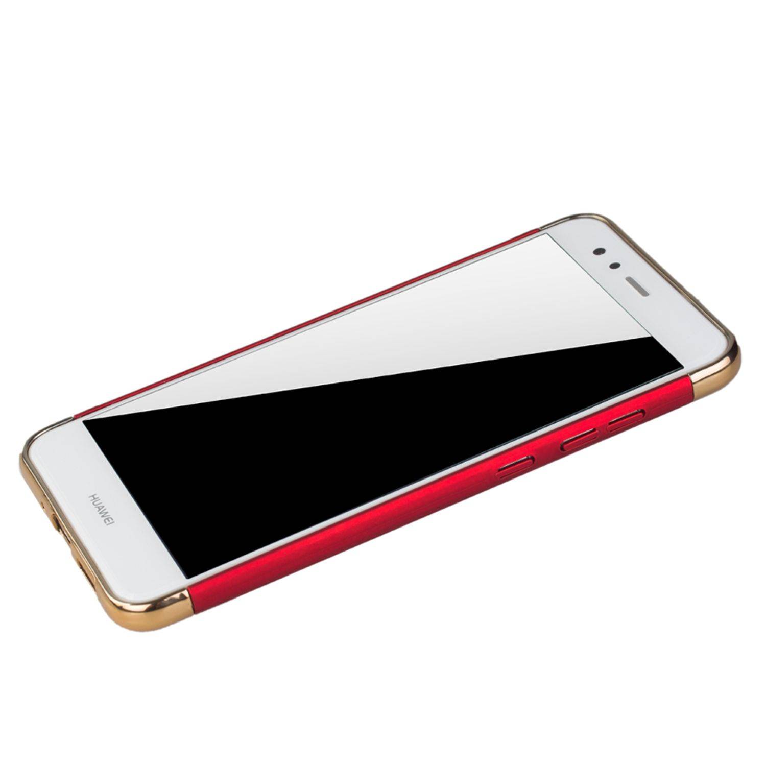 Huawei P10 Lite Handyhülle Backcover Rot