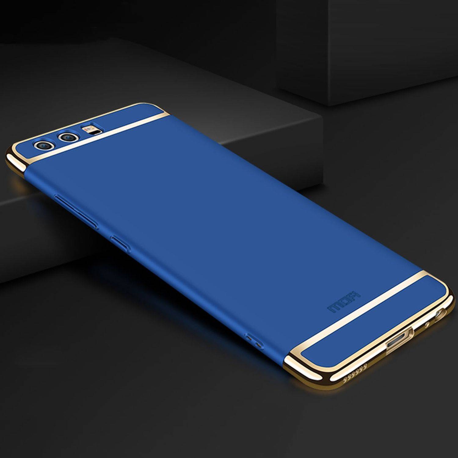 Huawei P10 Plus Handyhülle Backcover Blau