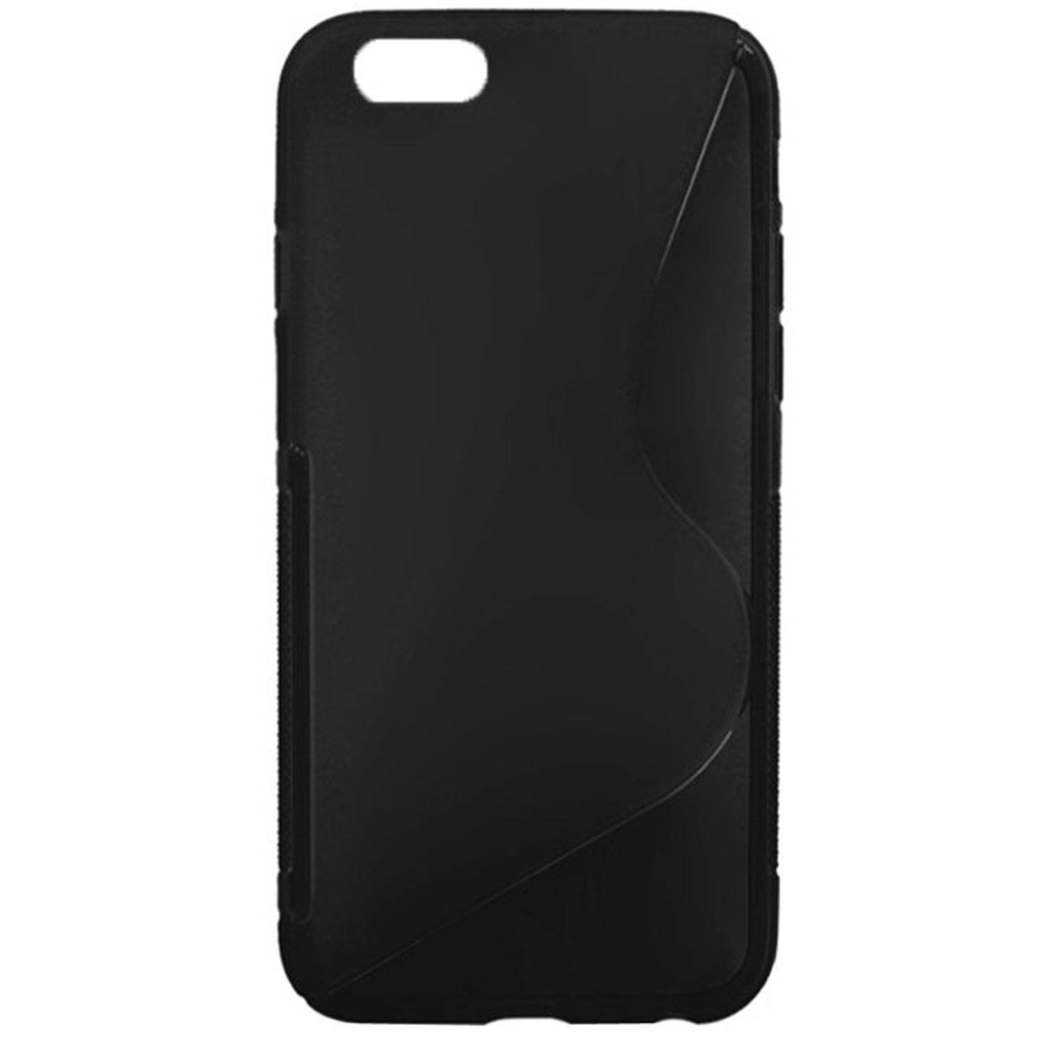 Apple IPhone 6 Plus / 6s Plus Handyhülle Backcover Schwarz