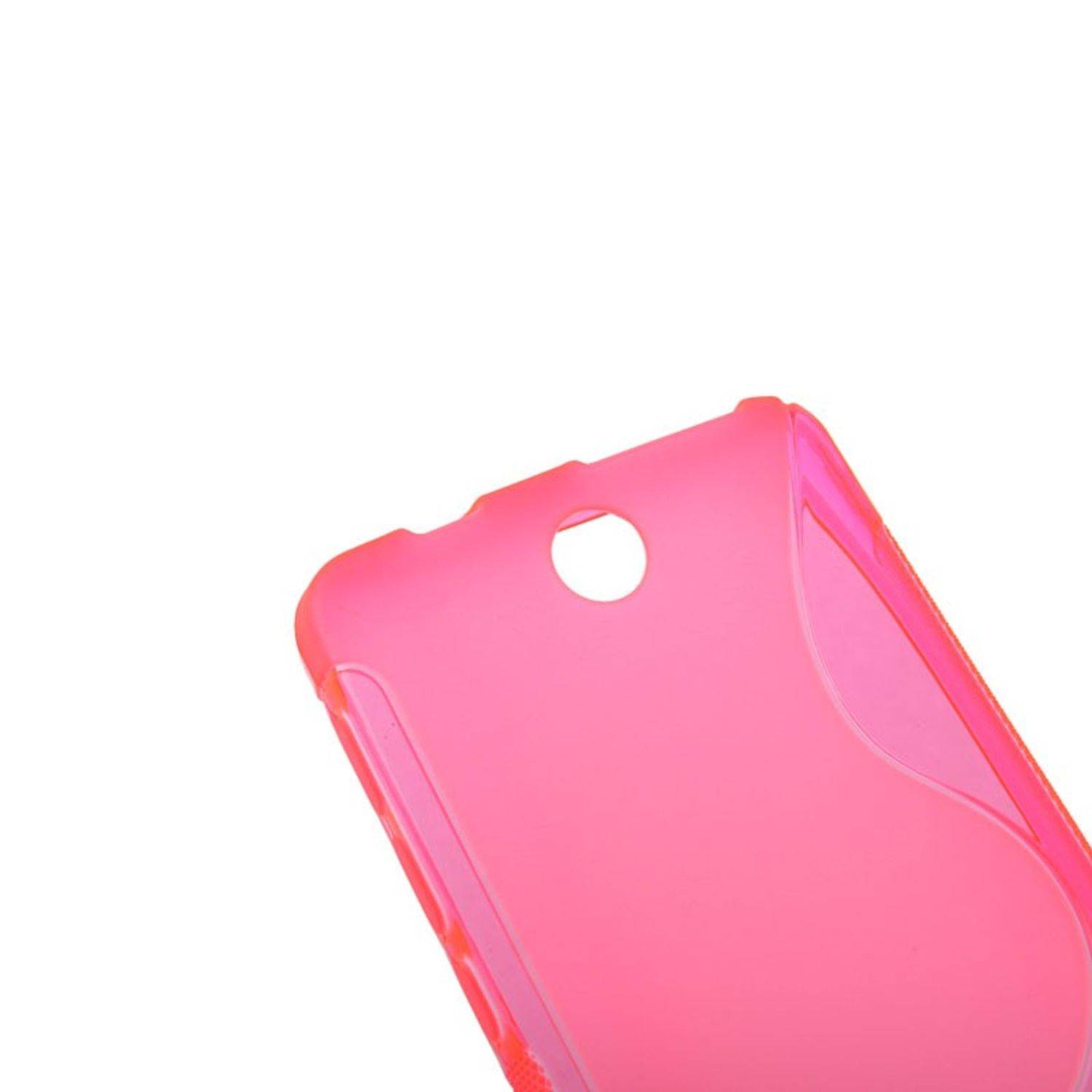 Nokia Asha 501 Handyhülle Backcover Grau