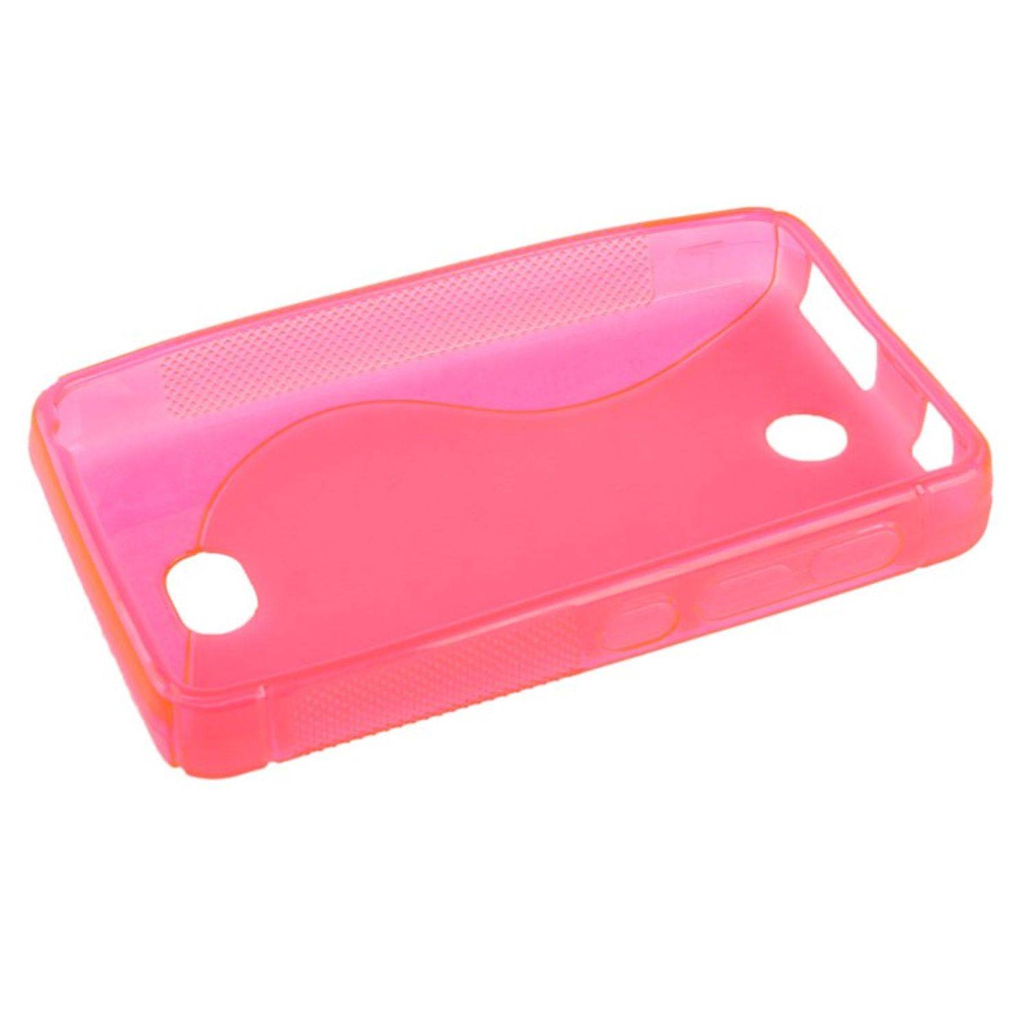 Nokia Asha 501 Handyhülle Backcover Grau