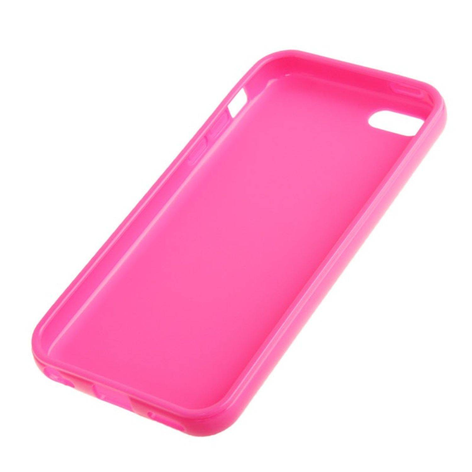 Apple iPhone 5c Handyhülle Backcover Rosa