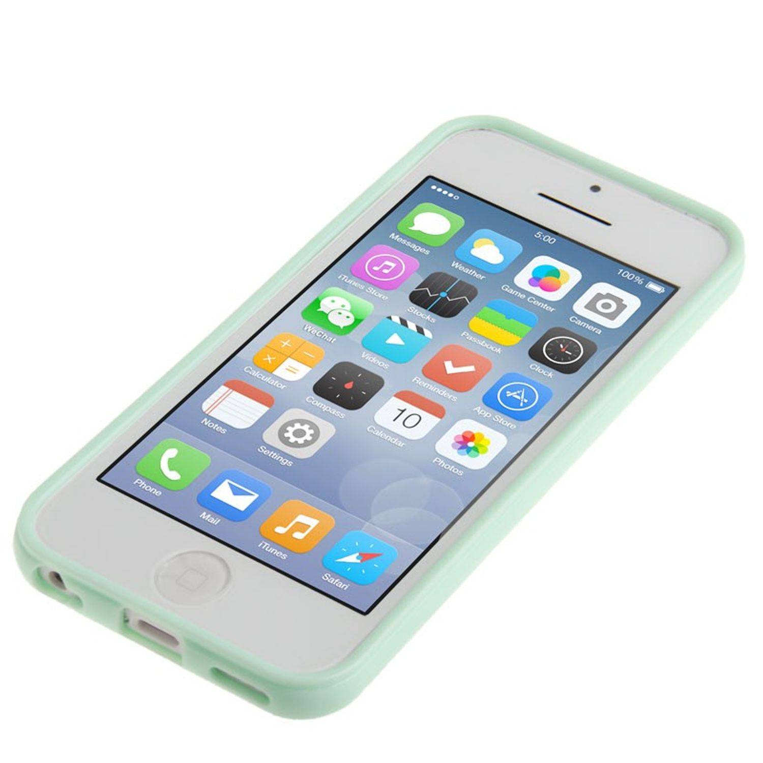 Apple iPhone 5c Handyhülle Backcover Grün
