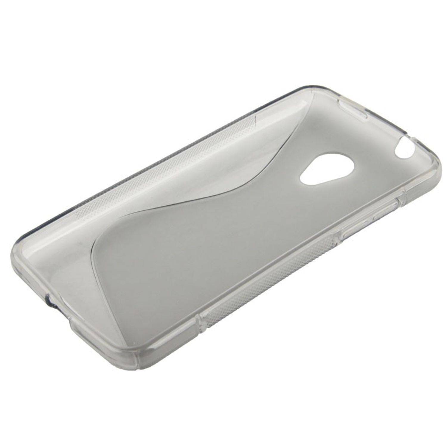 HTC Desire 700 Handyhülle Backcover Grau