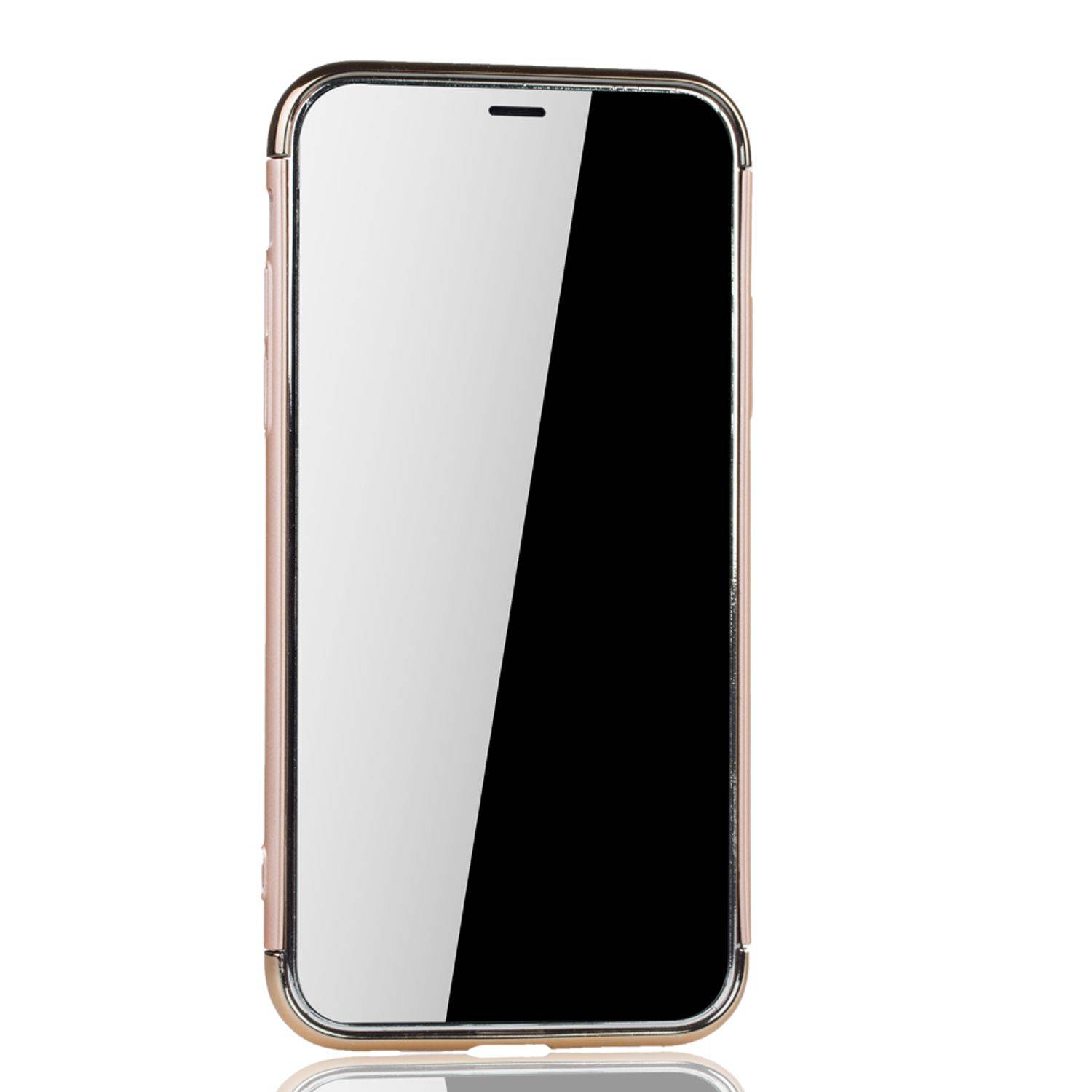 Apple iPhone X / iPhone XS Handyhülle Backcover Gold