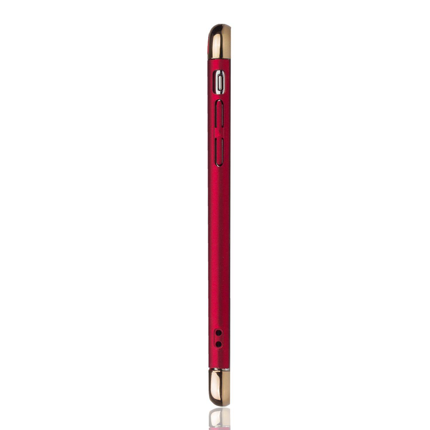 Apple iPhone X / iPhone XS Handyhülle Backcover Rot