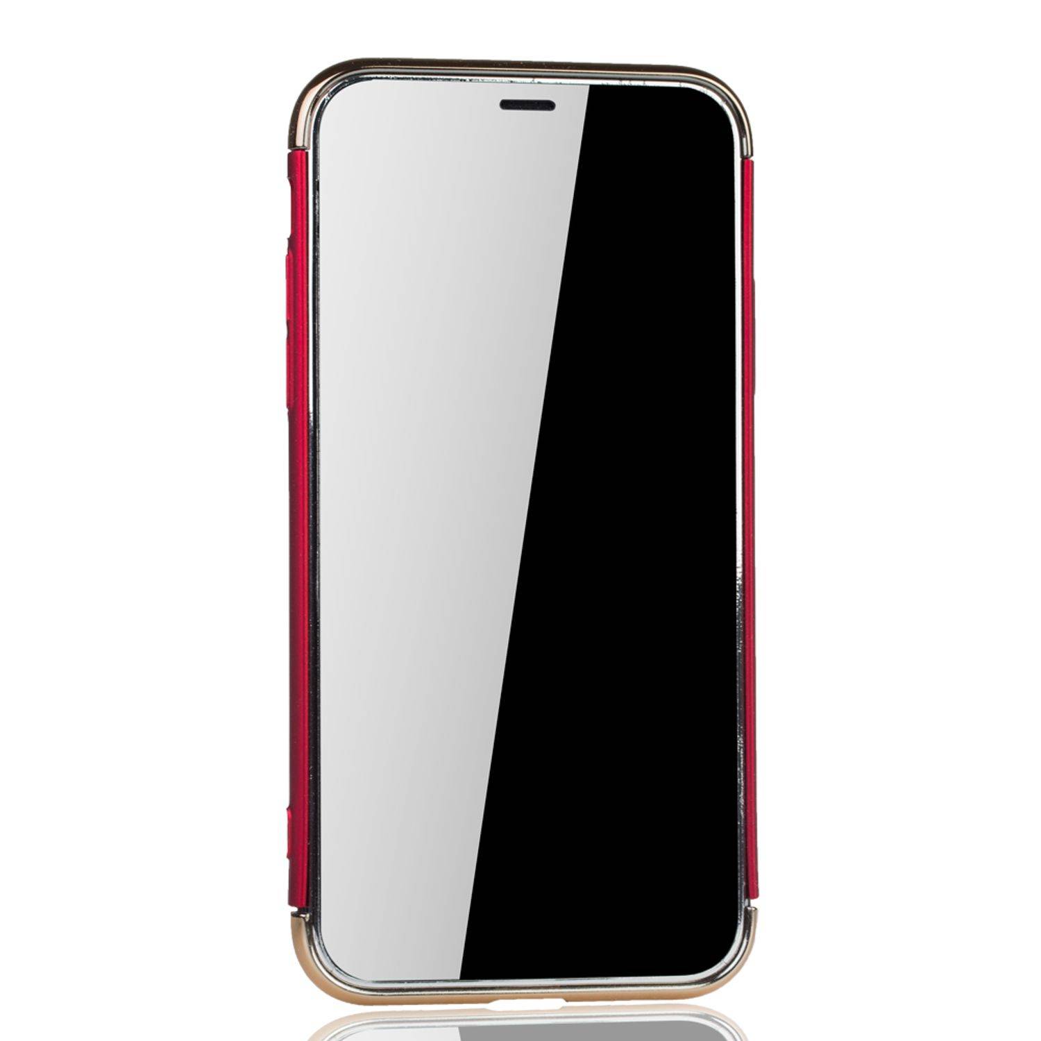 Apple iPhone X / iPhone XS Handyhülle Backcover Rot