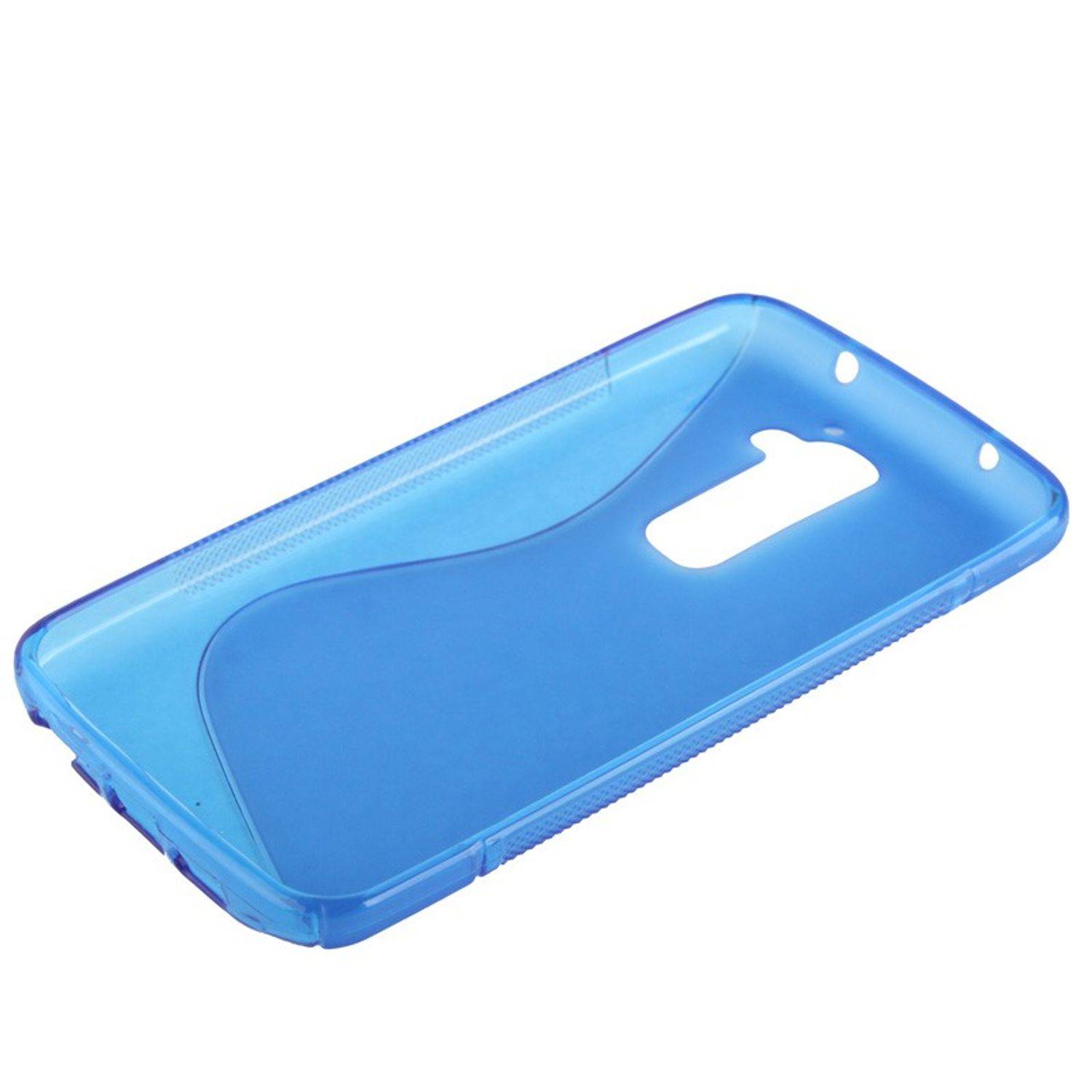 LG Optimus G2 Handyhülle Backcover Blau