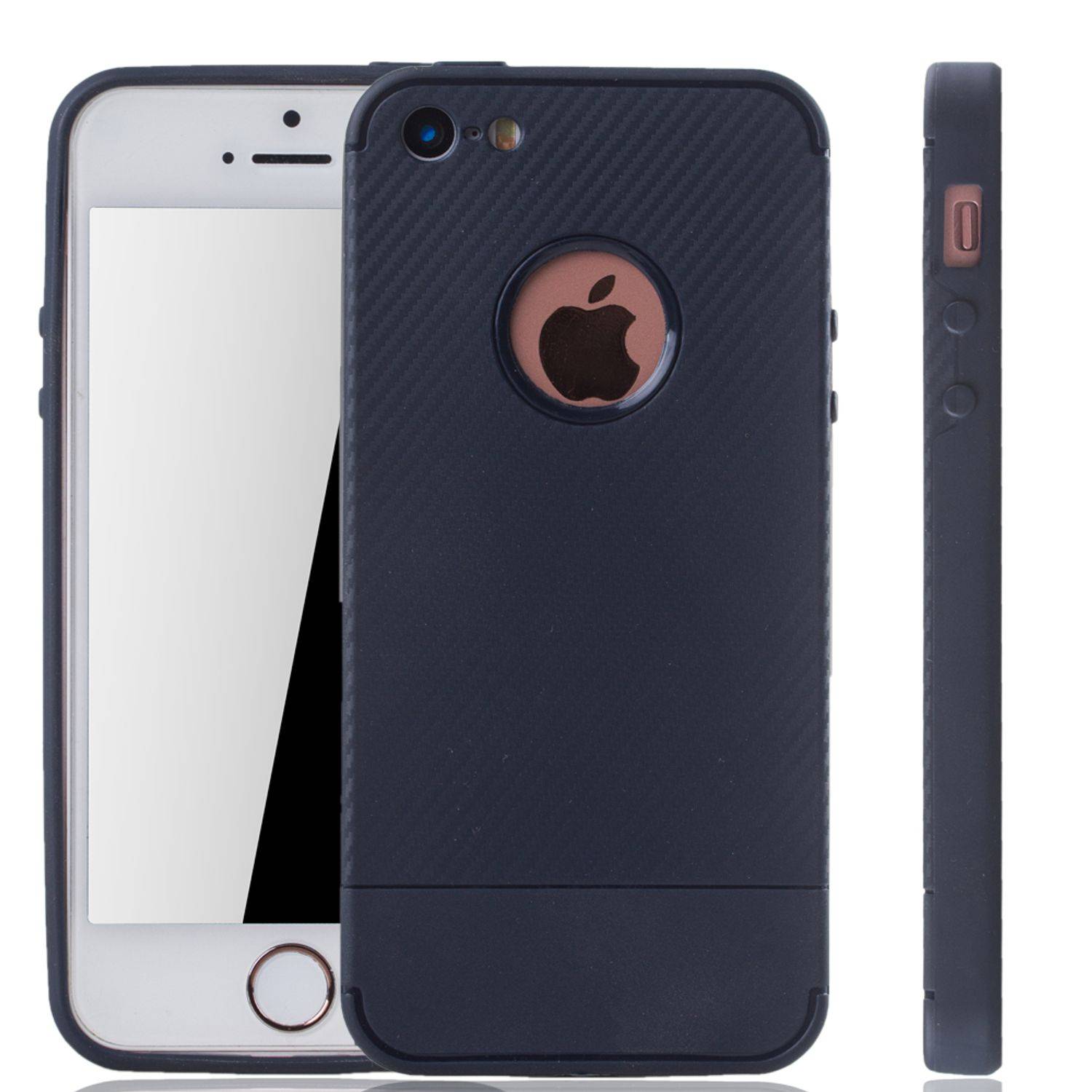 Apple iPhone 5 / 5s / SE Handyhülle Backcover Rot