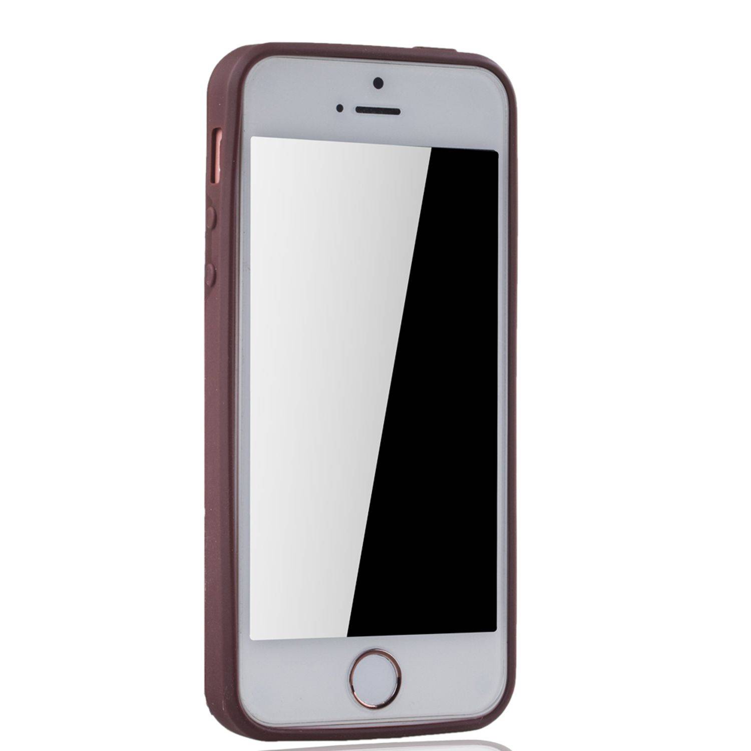 Apple iPhone 6 / 6s Handyhülle Backcover Schwarz