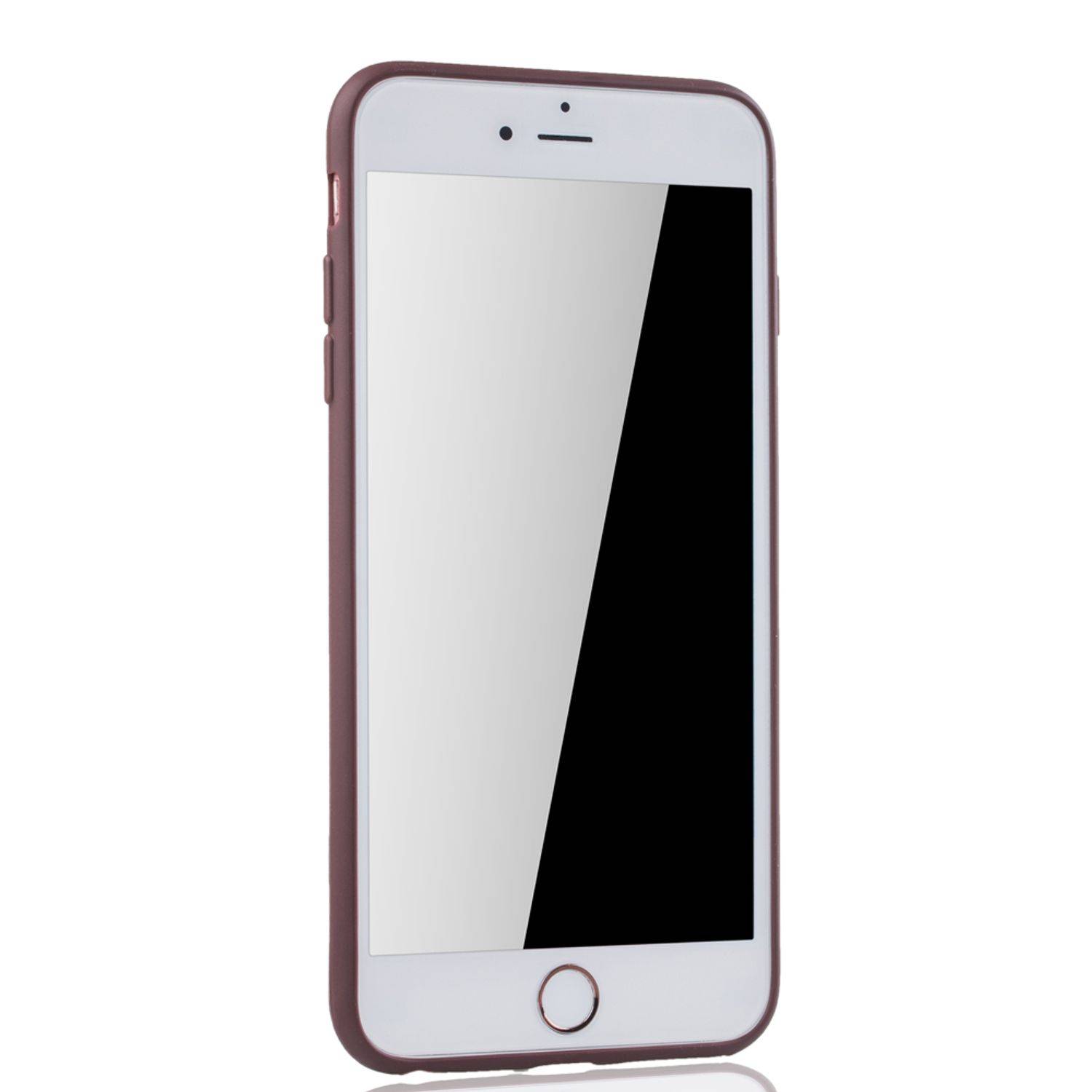 Apple iPhone 6 / 6s Handyhülle Backcover Braun
