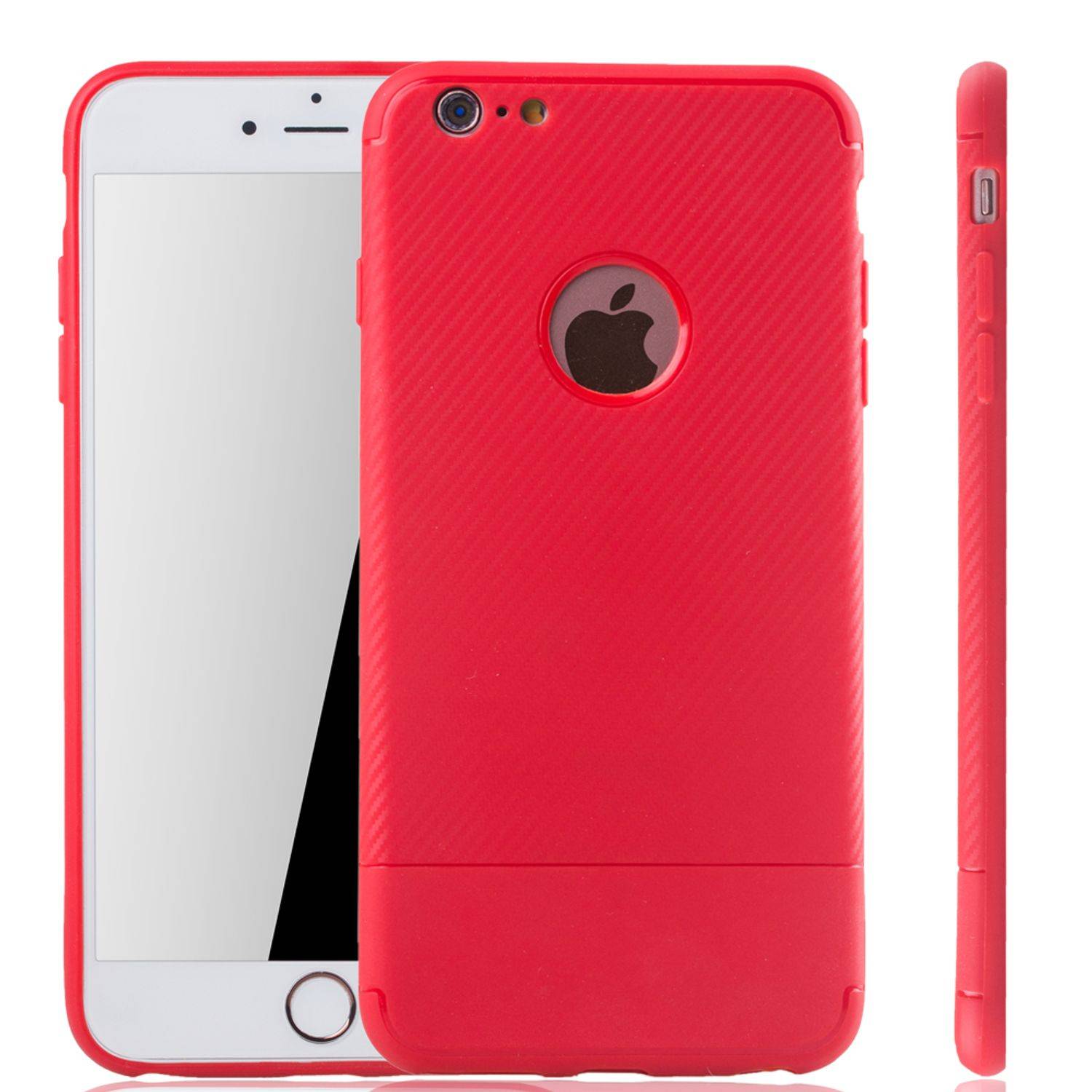Apple IPhone 6 Plus / 6s Plus Handyhülle Backcover Rot