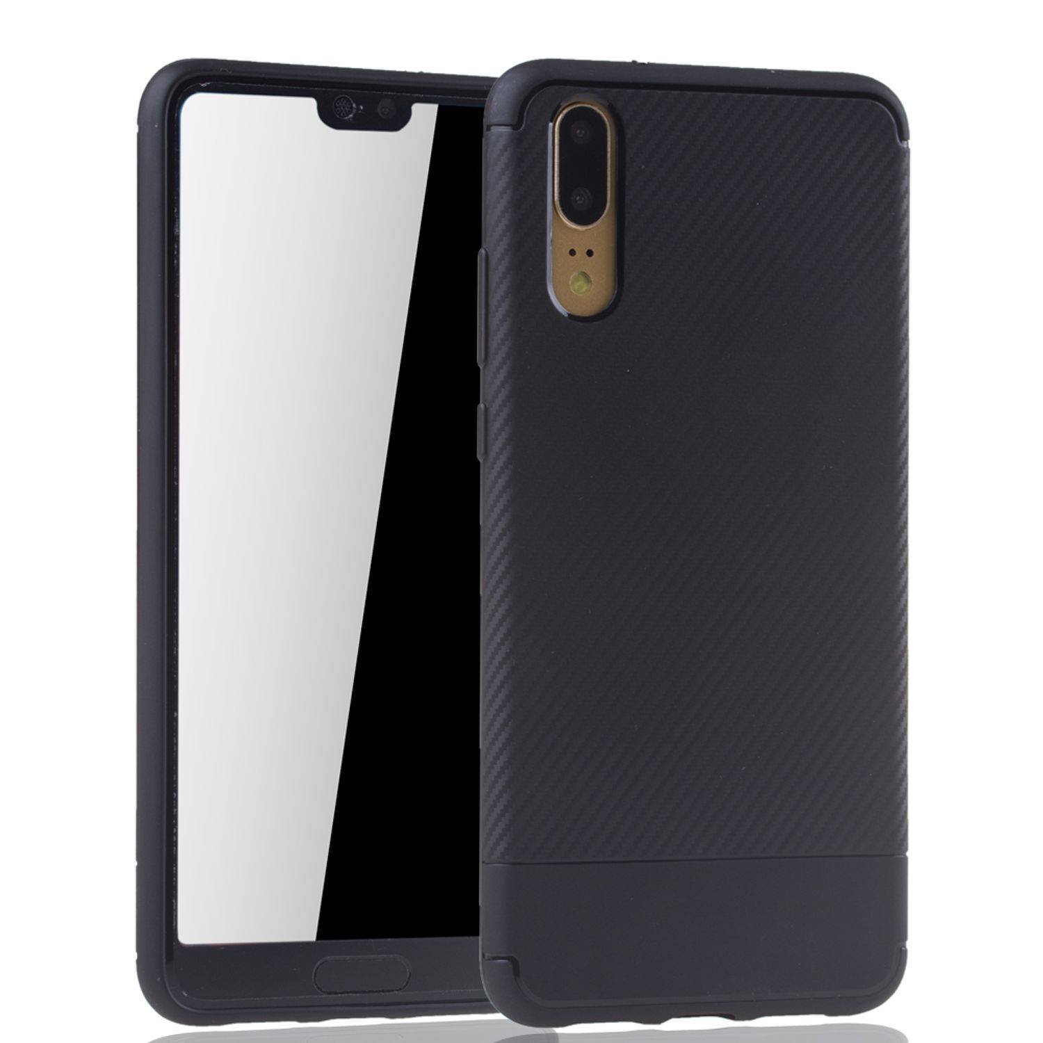 Huawei P20 Handyhülle Backcover Blau