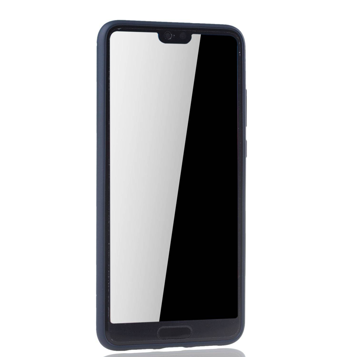 Huawei P20 Handyhülle Backcover Braun