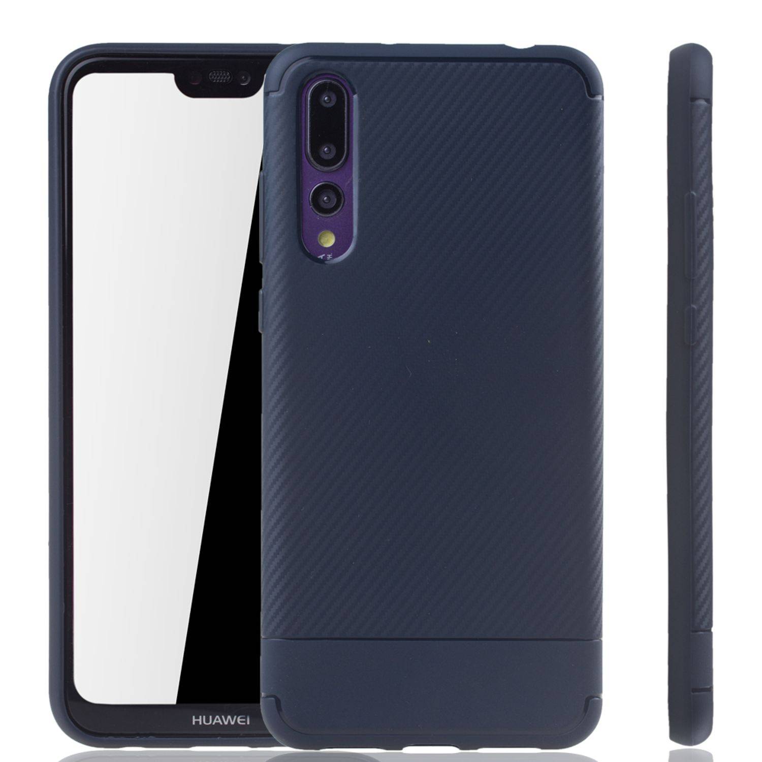 Huawei P20 Pro Handyhülle Backcover Blau