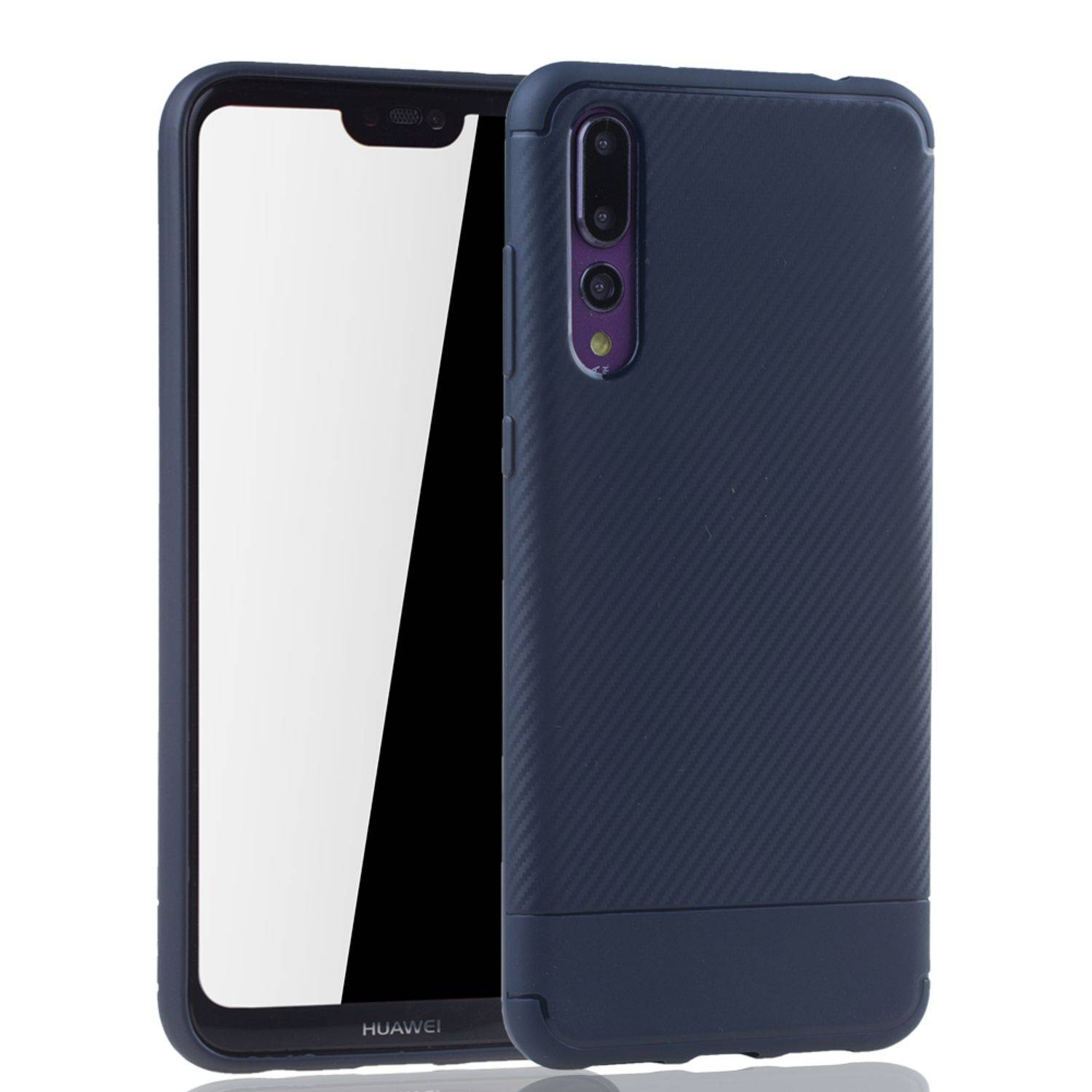 Huawei P20 Pro Handyhülle Backcover Braun
