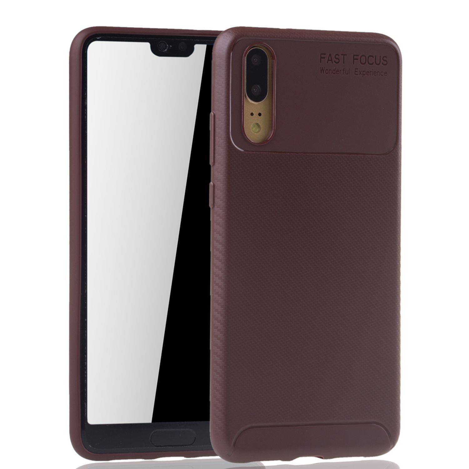 Huawei Mate 20 Lite Handyhülle Backcover Braun