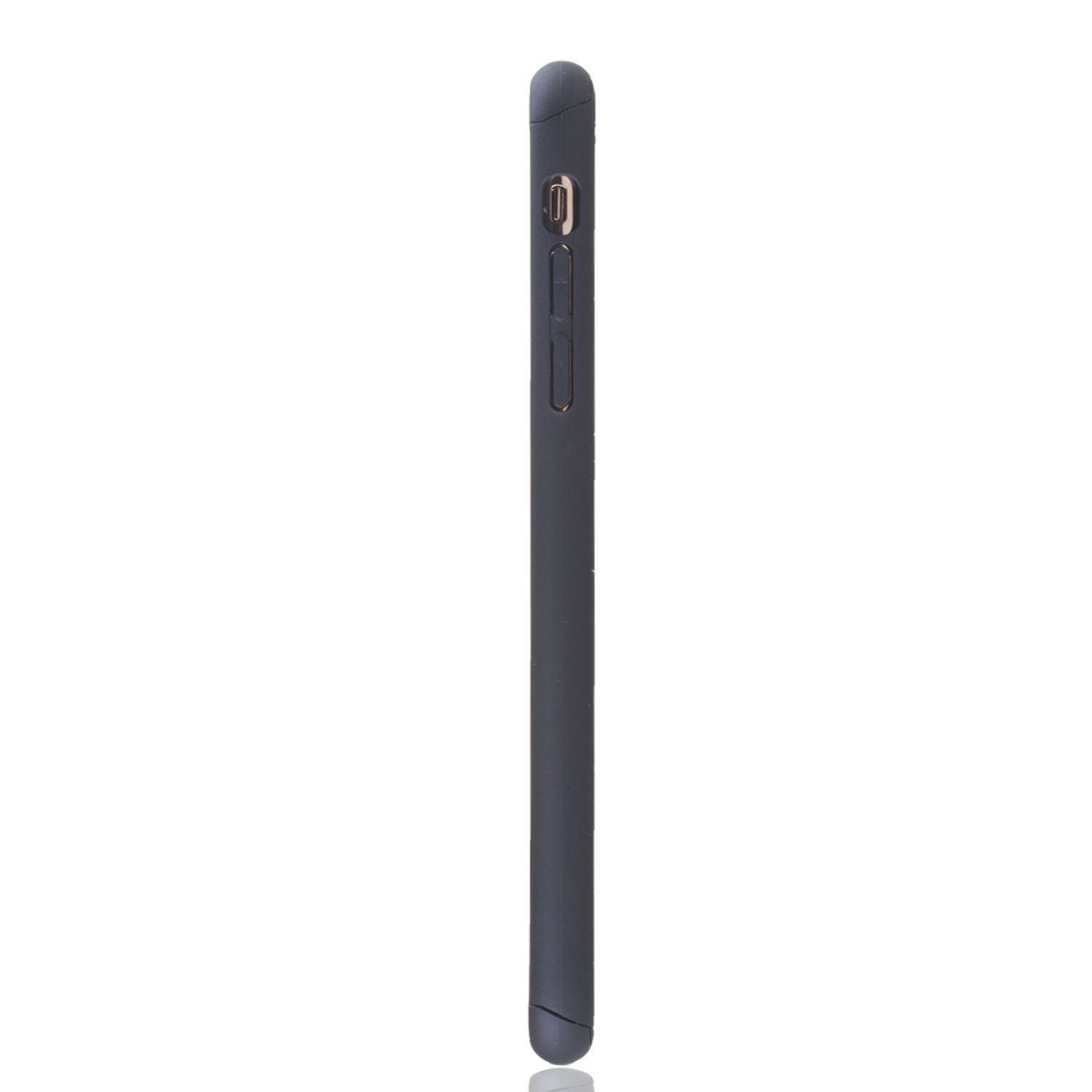 Apple iPhone XS Max Handyhülle 360 Grad Schutz Full Cover Schwarz