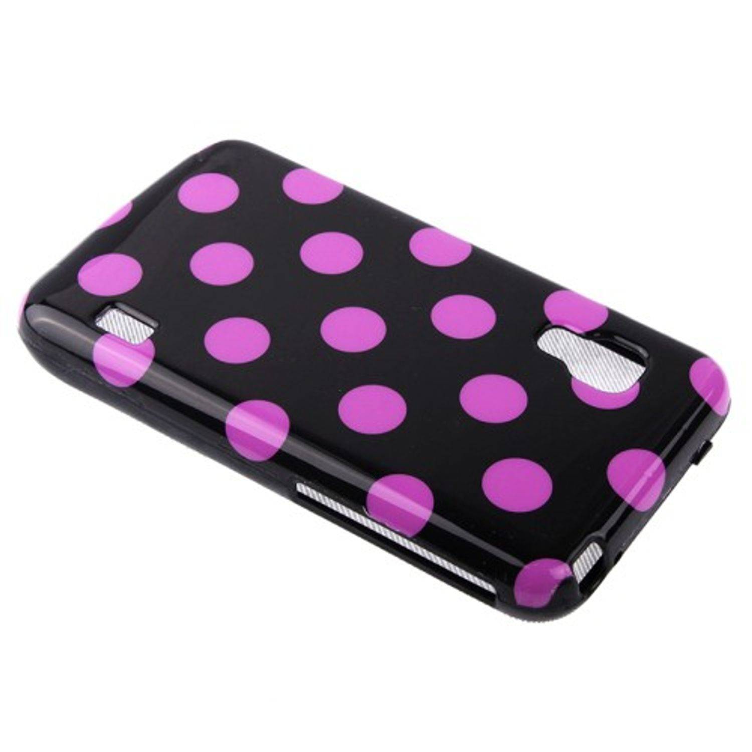 LG Optimus L5 II Handyhülle Backcover Violett