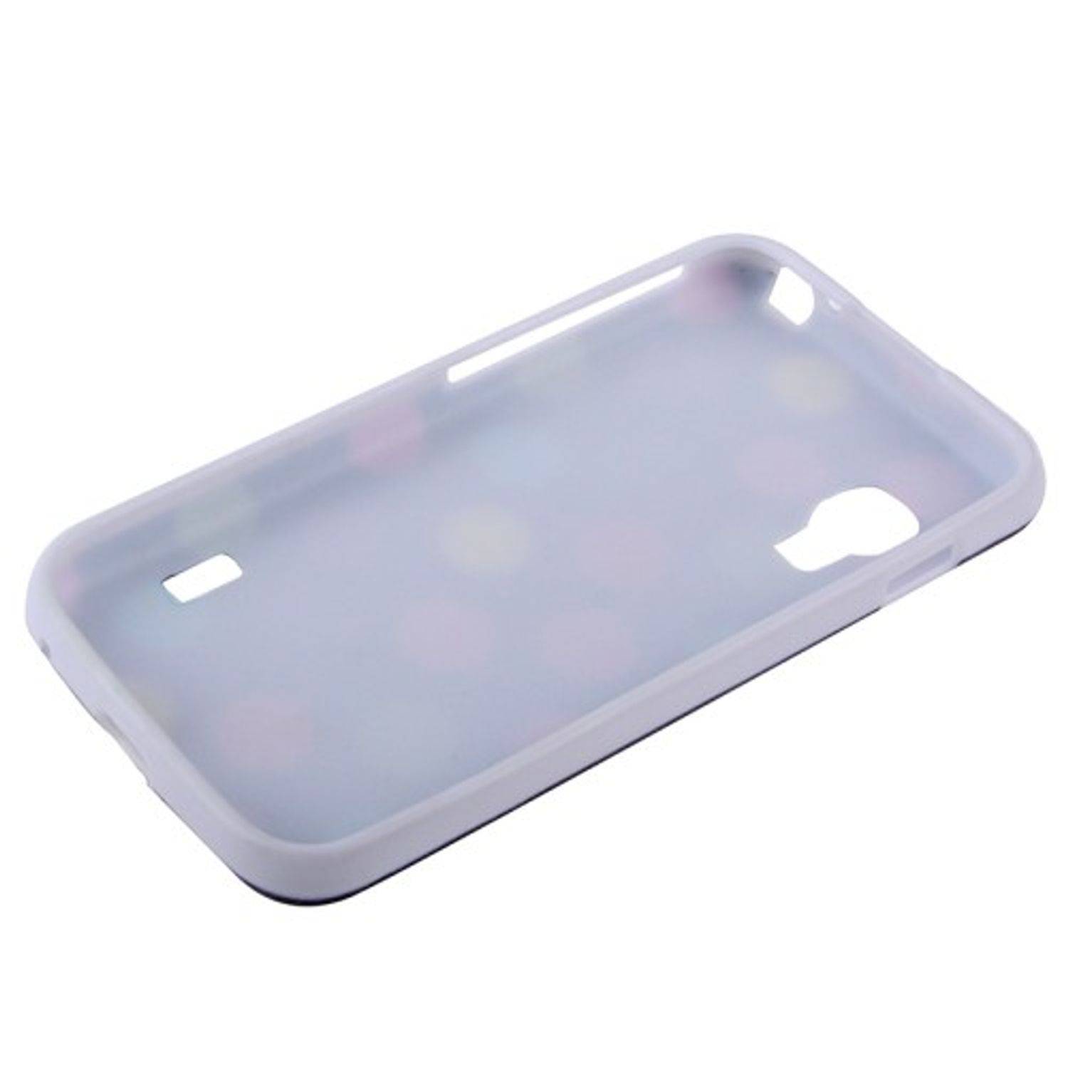 LG Optimus L5 II Handyhülle Backcover Weiß