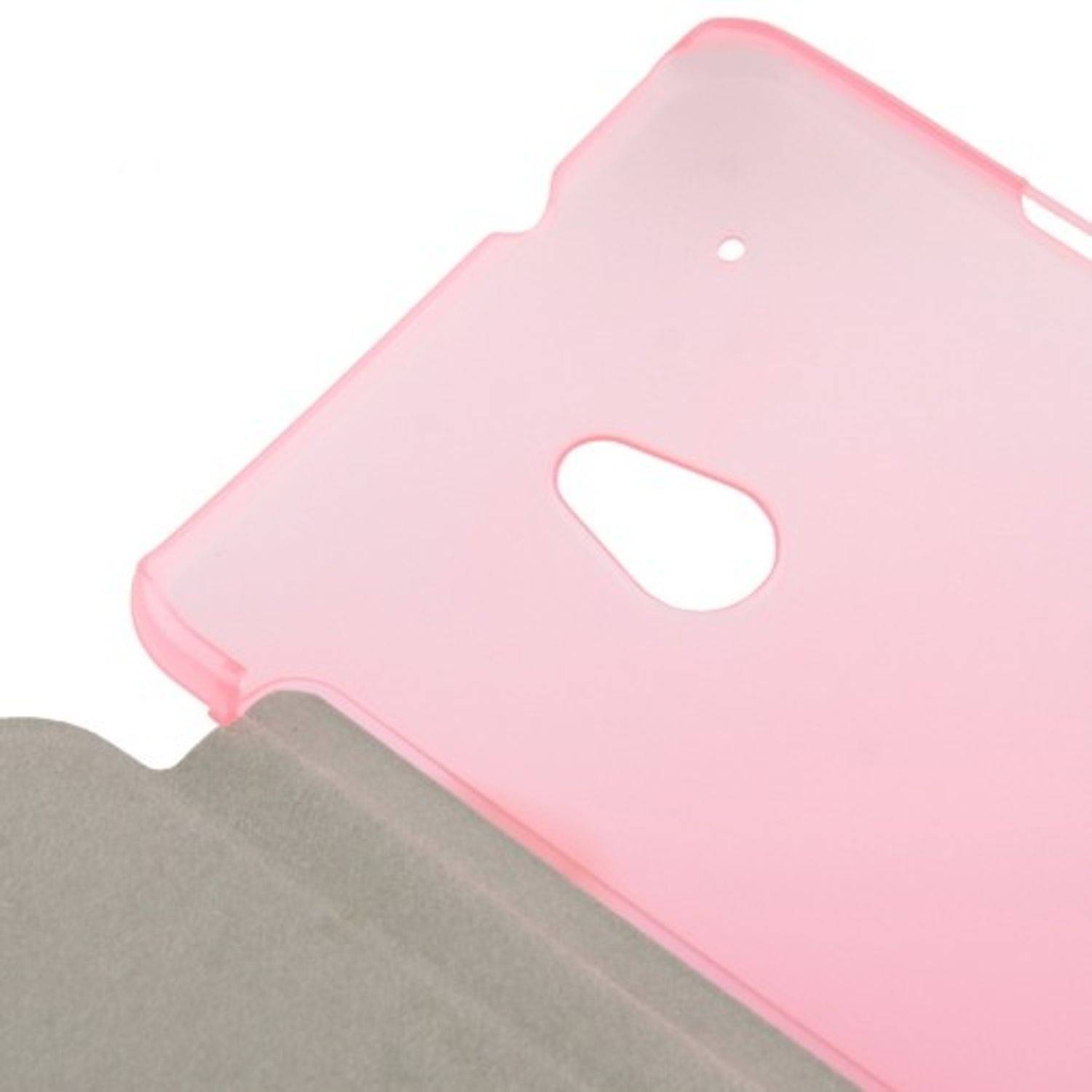 HTC One Mini Handyhülle Backcover Rosa