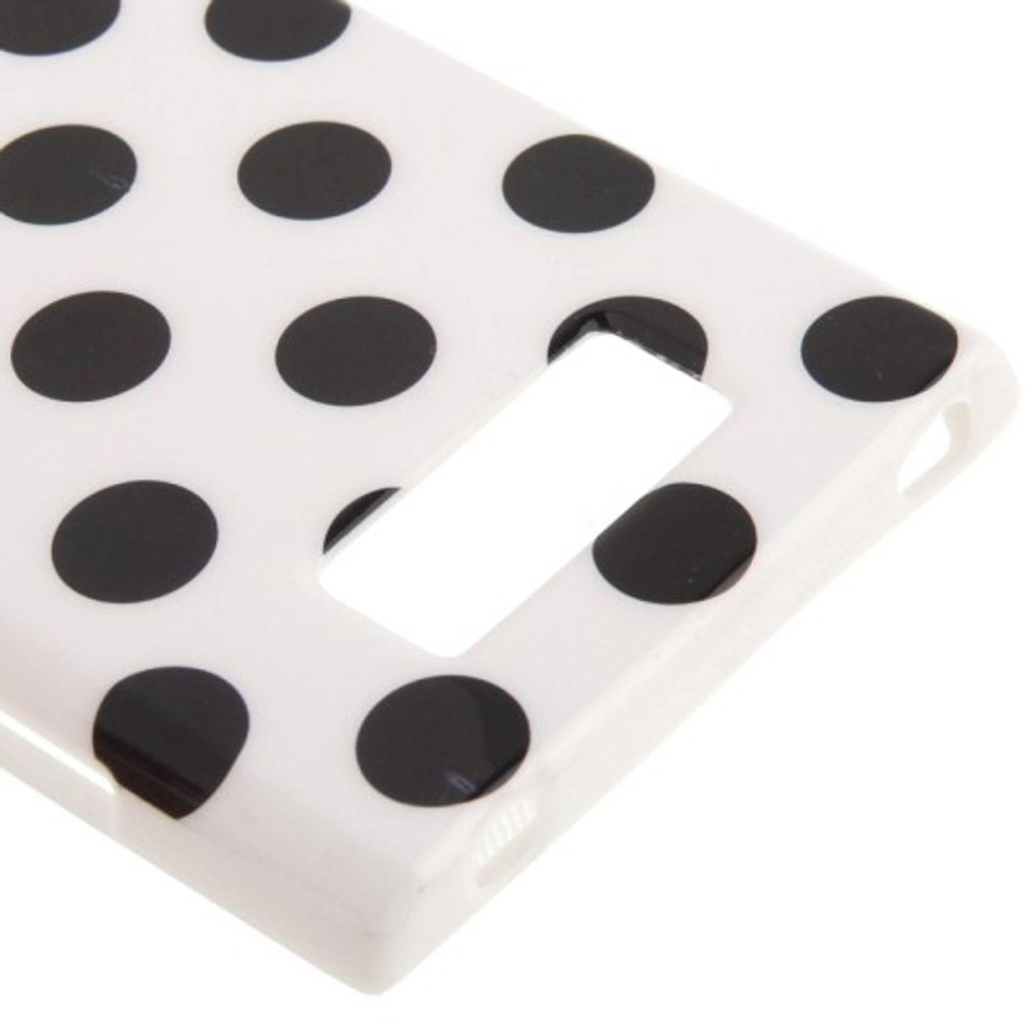 LG Optimus L7 Handyhülle Backcover Rot