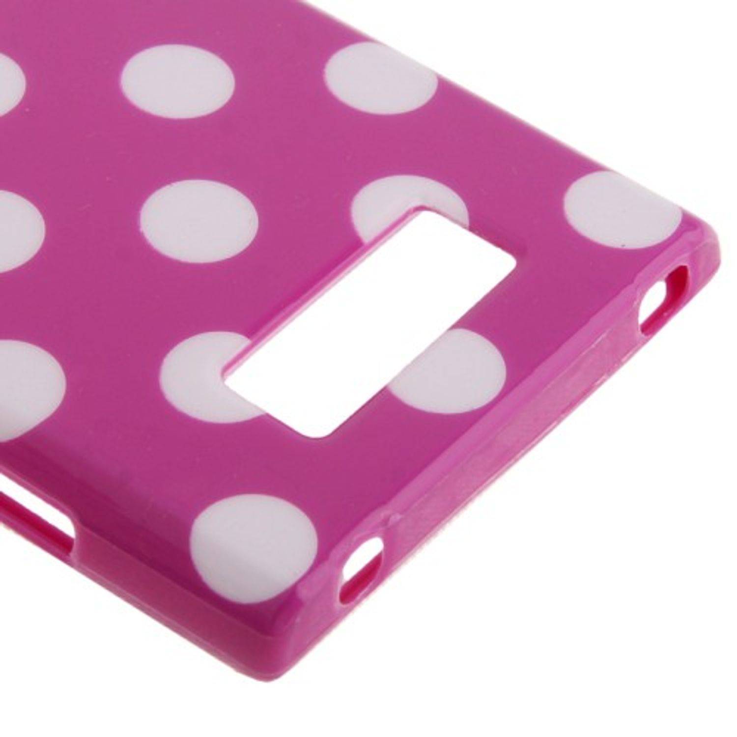 LG Optimus L7 Handyhülle Backcover Blau