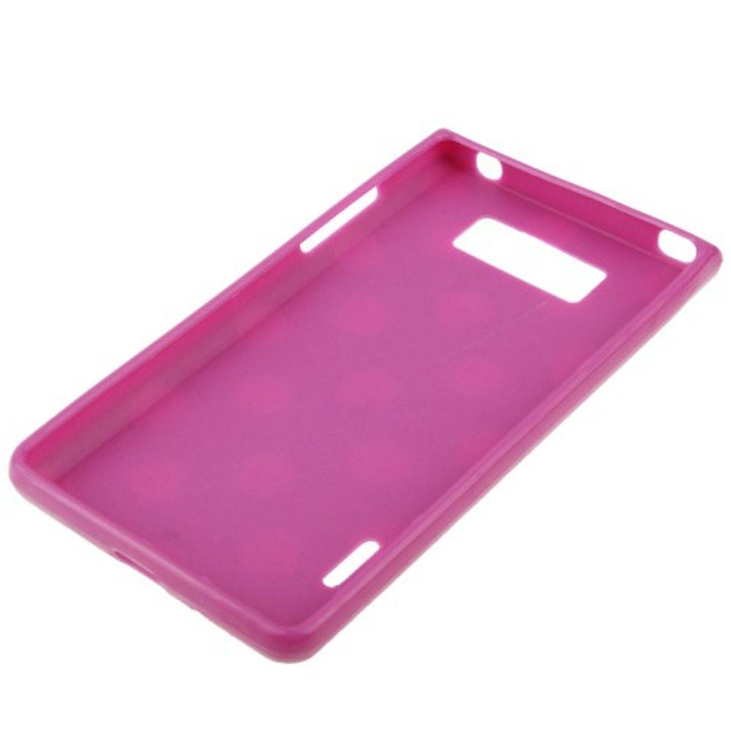 LG Optimus L7 Handyhülle Backcover Blau