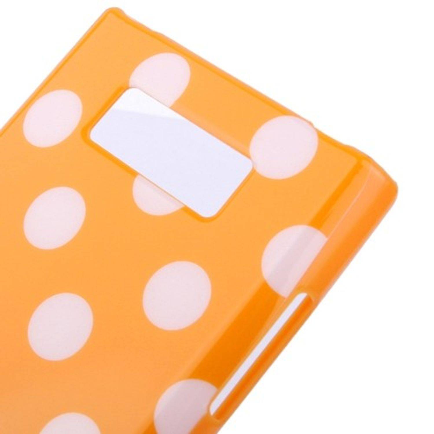 LG Optimus L7 Handyhülle Backcover Violett