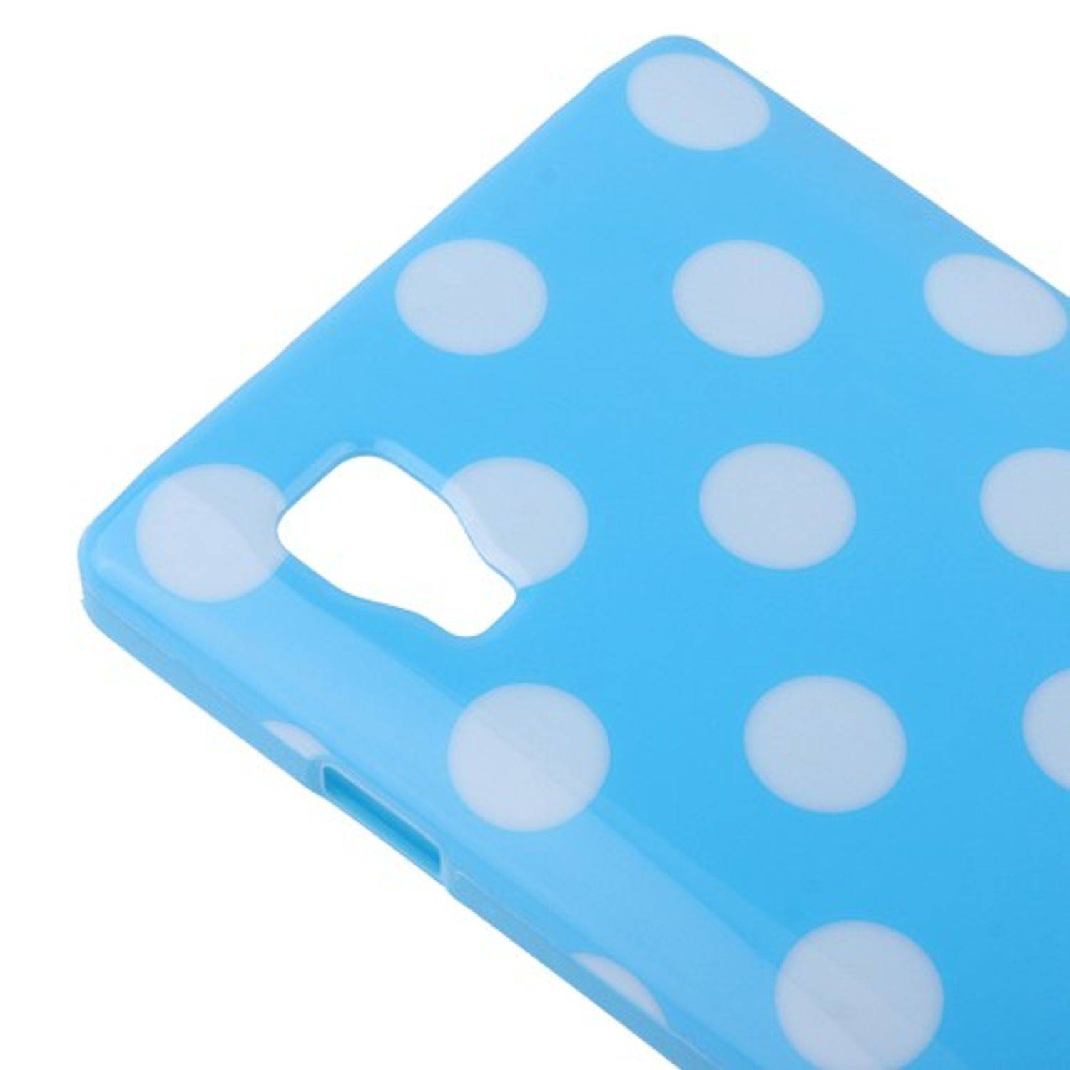 LG Optimus L9 Handyhülle Backcover Violett