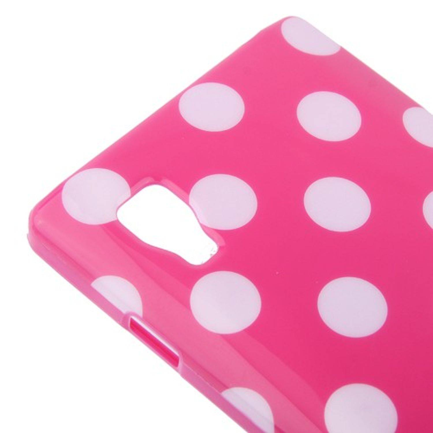 LG Optimus L9 Handyhülle Backcover Schwarz